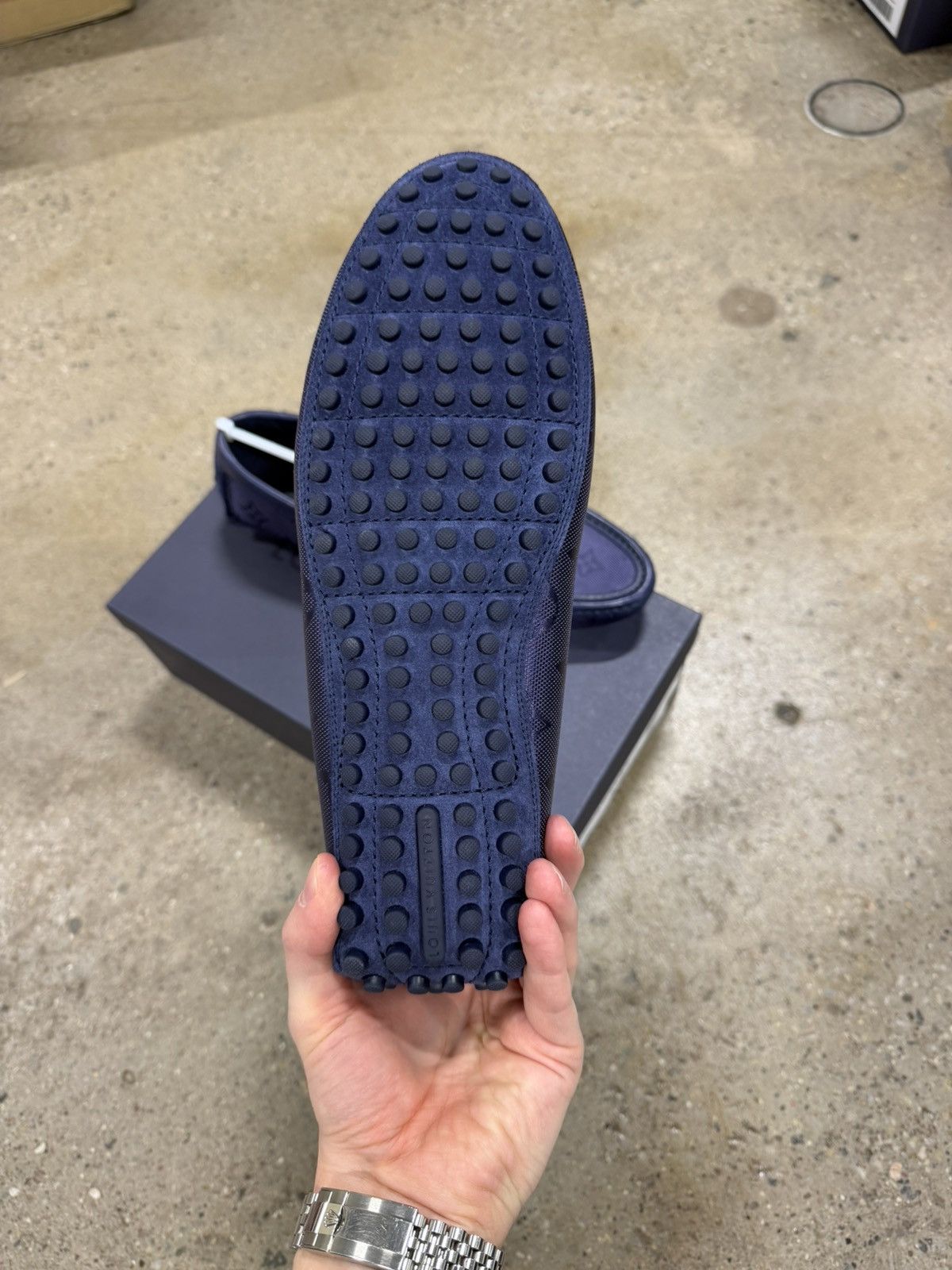 Louis Vuitton Louis Vuitton Driving Hockenheim Loafers NEW Size US 8.5 / EU 41-42 - 4 Thumbnail