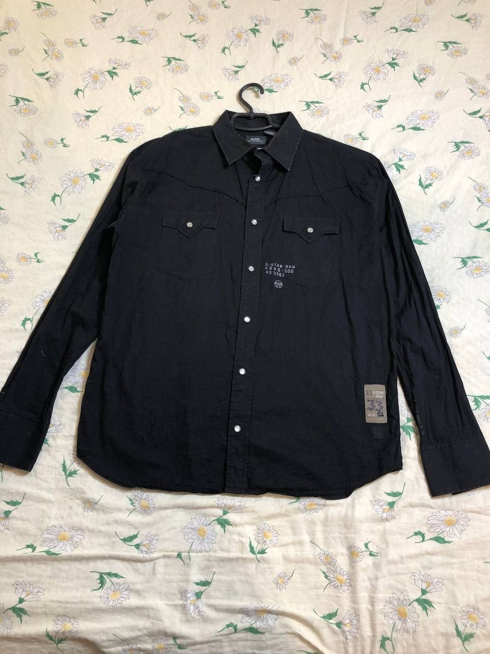 G-Star Vintage Shirt Logo G-Star Raw Shirts Button Ups Size US XL / EU 56 / 4 - 1 Thumbnail
