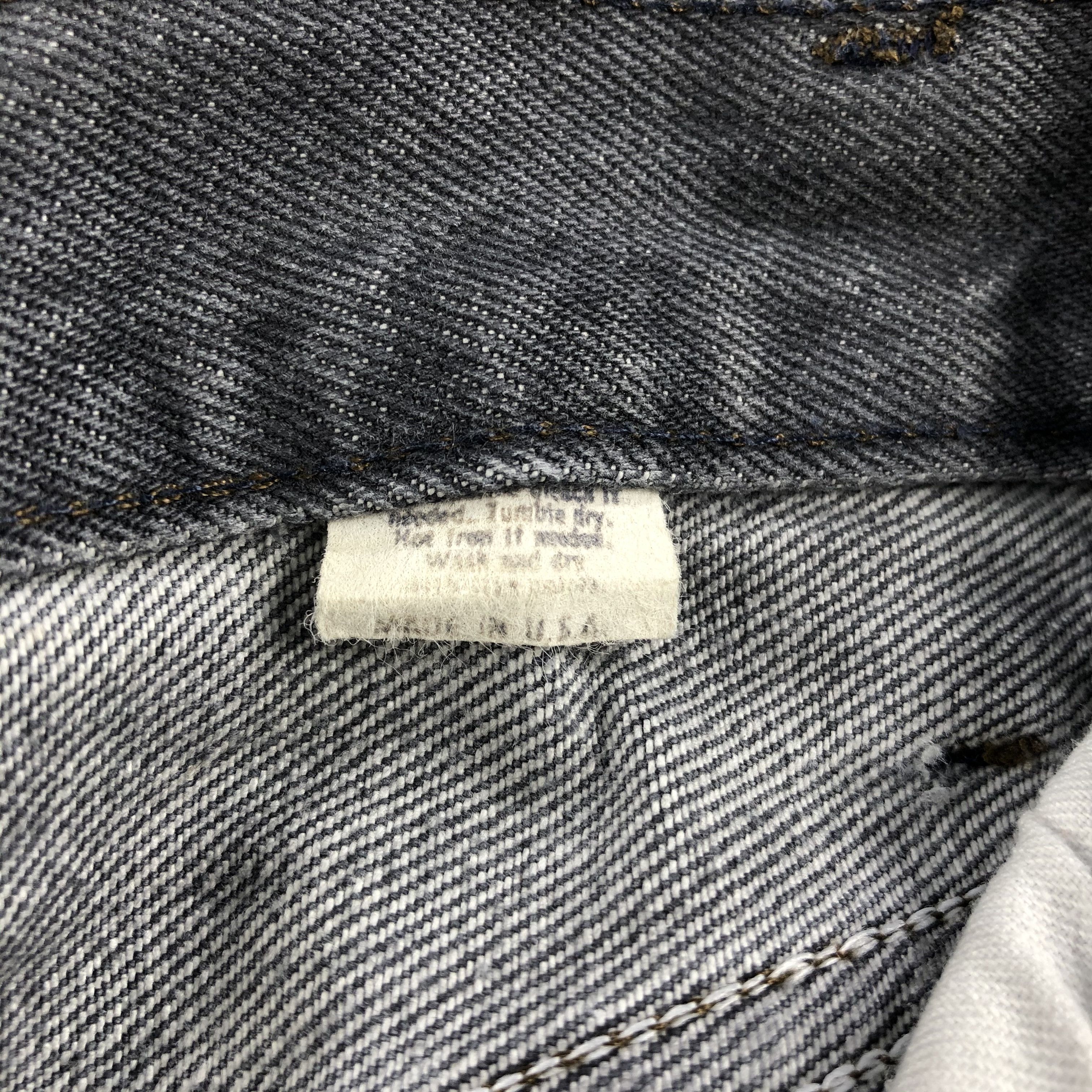 Levi's Vintage 90s Ripped Levis 501 Earth Tone Jeans-J1515 Size US 30 / EU 46 - 16 Thumbnail