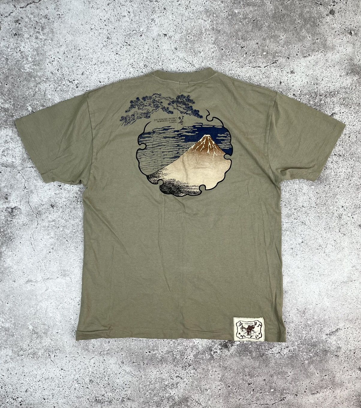 Japanese Brand Hokusai Japan Made Japanese T Shirt Size US L / EU 52-54 / 3 - 1 Thumbnail
