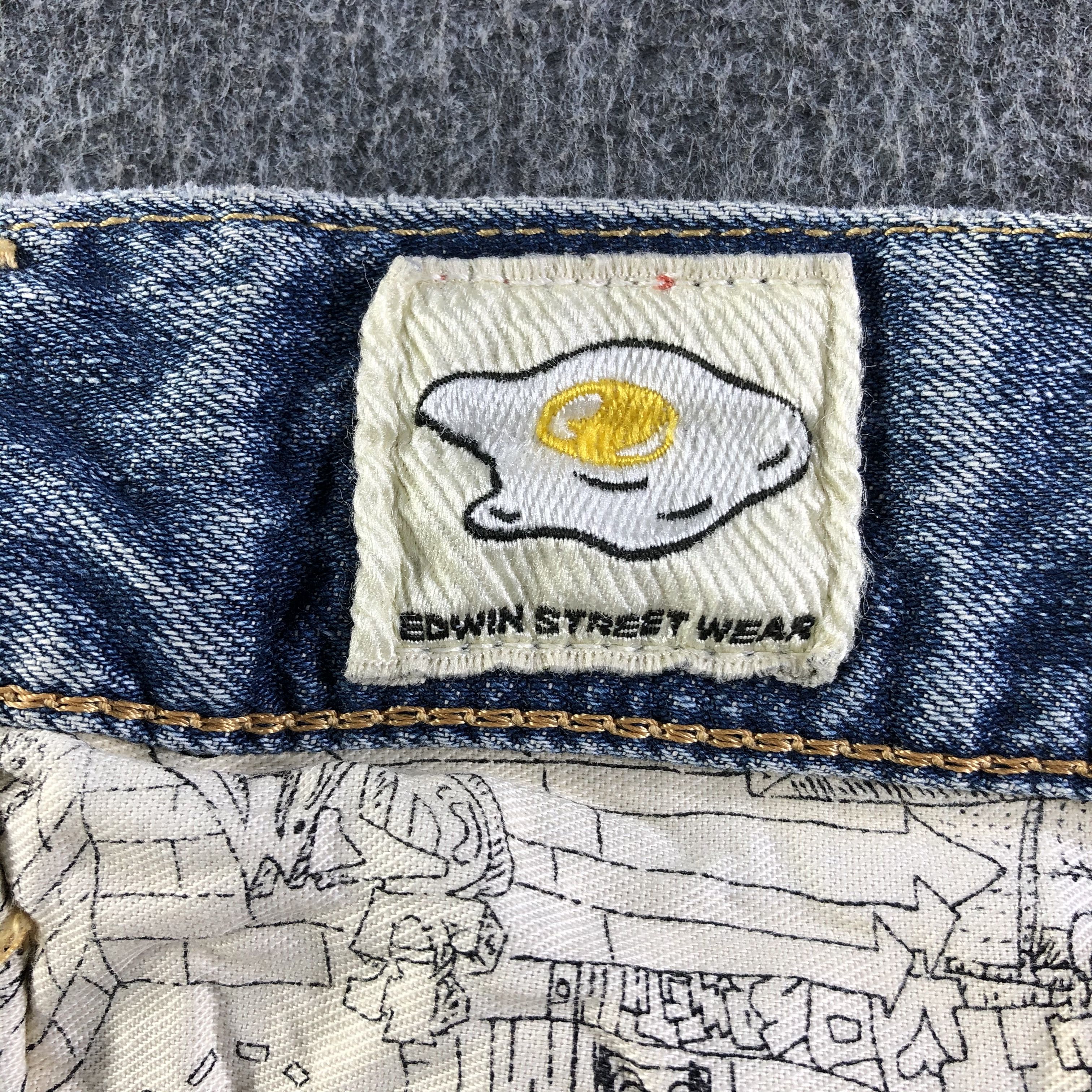 Edwin Vintage Edwin Street Wear Jeans-J4542 Size US 34 / EU 50 - 11 Thumbnail