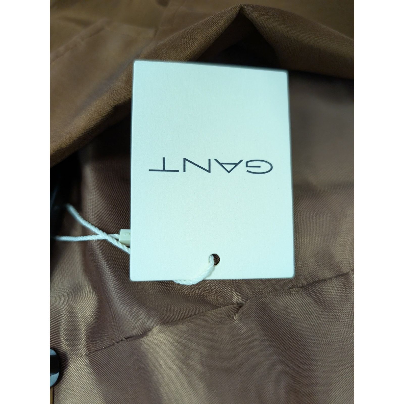 Gant o1rshd1 CC20 Relaxed Silk Suit Blazer Jacket in Cognac Brown Size US S / EU 44-46 / 1 - 16 Thumbnail