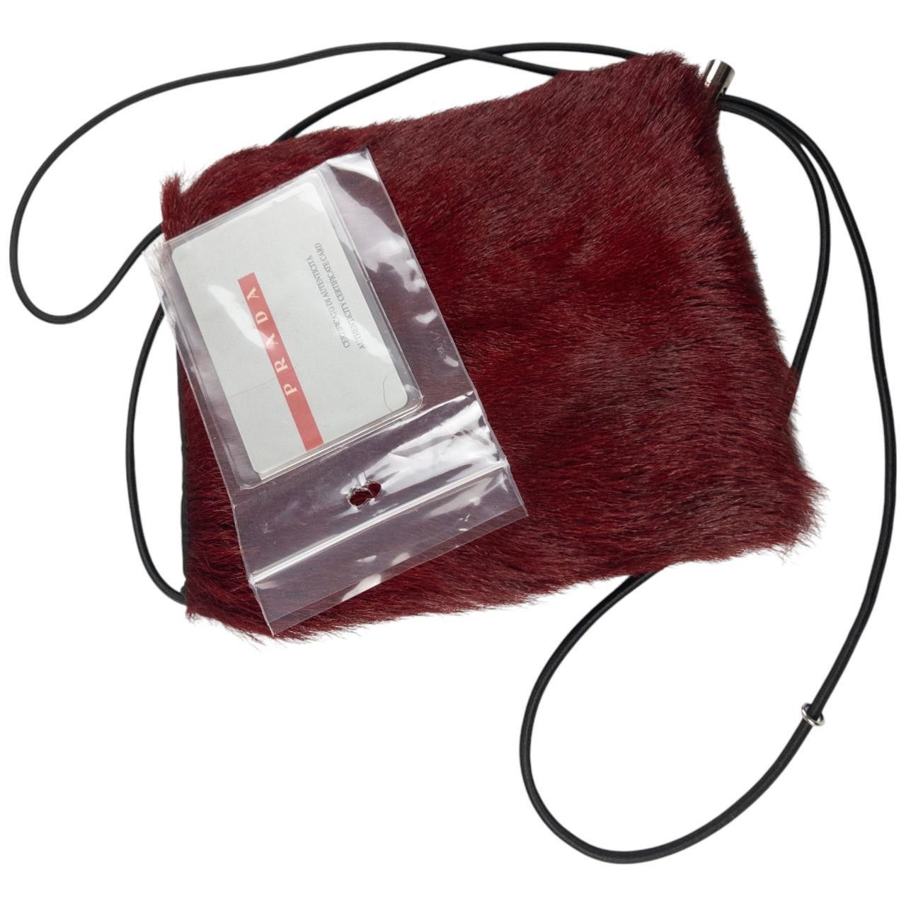 Prada Vintage Prada Sport Fur Mini Crossbody Bag Size ONE SIZE - 5 Thumbnail