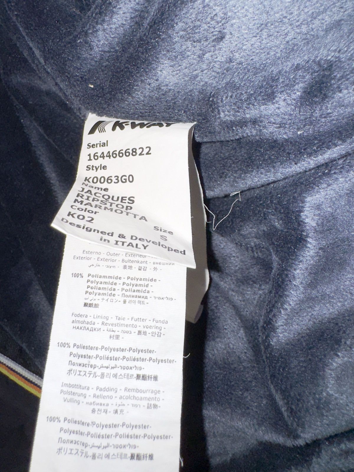 K-Way K-way fleece lining zip hoodie Size US S / EU 44-46 / 1 - 5 Thumbnail