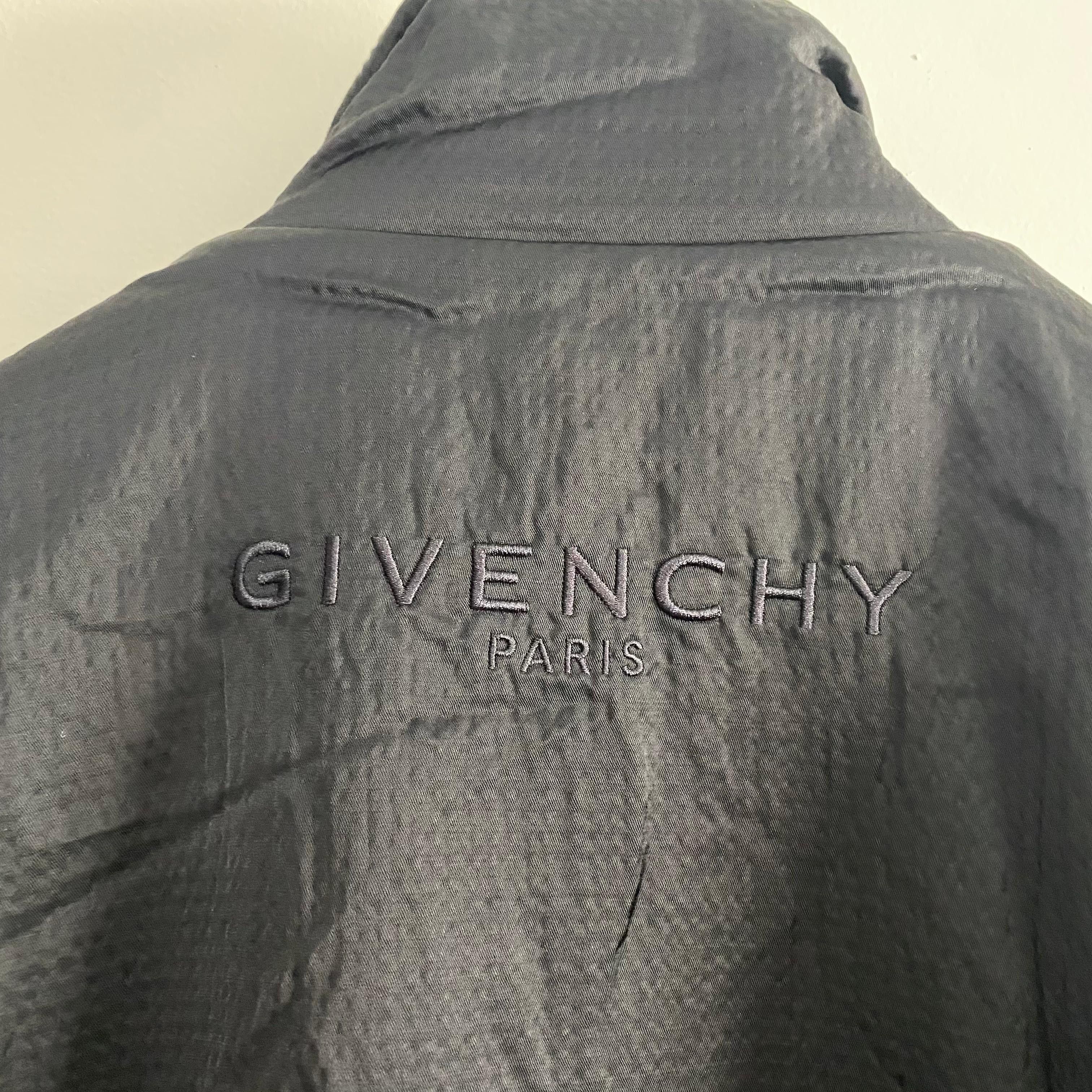 Givenchy Black Reversible Nylon and Fleece Logo Jacket Size US M / EU 48-50 / 2 - 6 Thumbnail