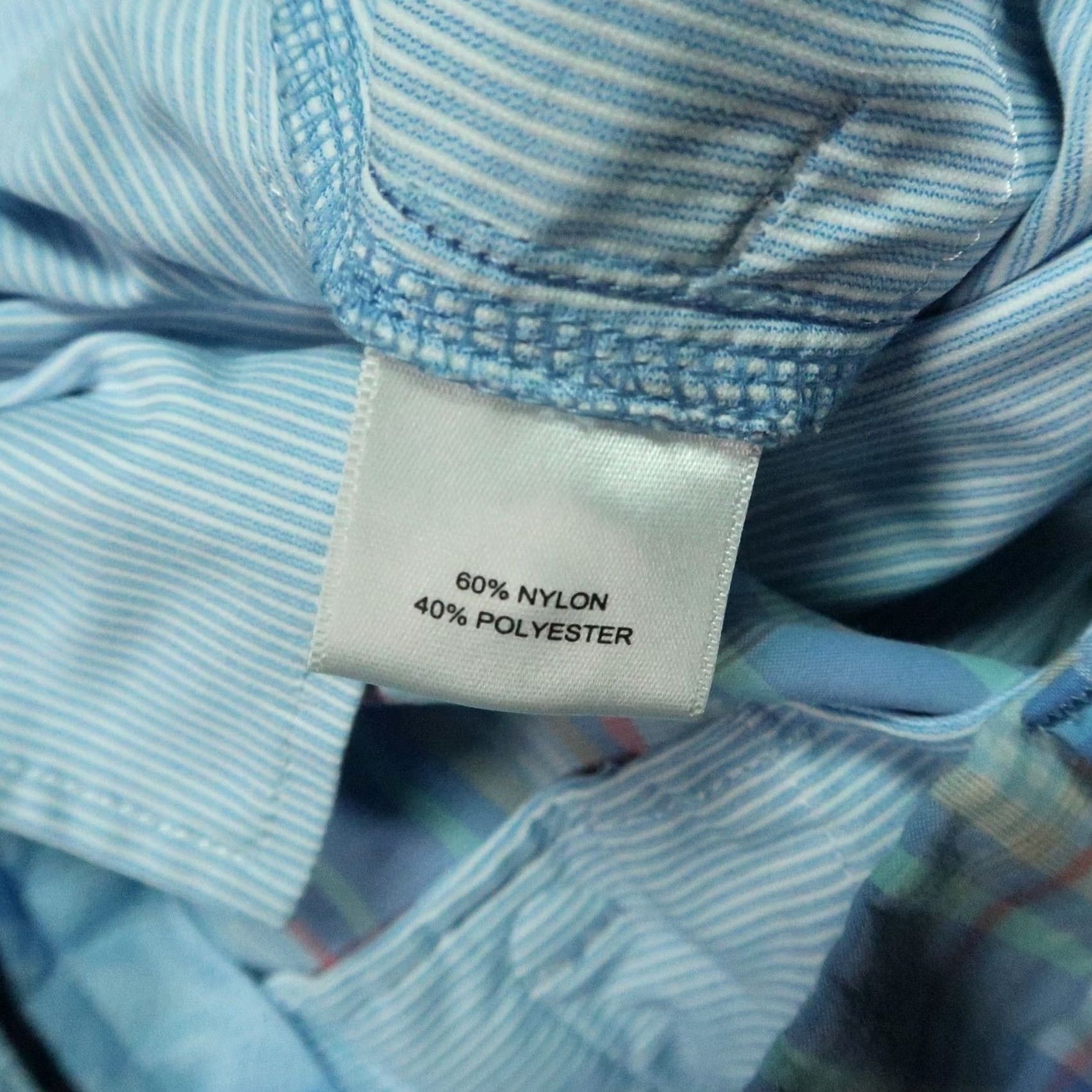 Peter Millar Peter Millar Shorts Mens 36 Blue Plaid Apex Featherweight Chino Socks? Size US 36 / EU 52 - 6 Thumbnail