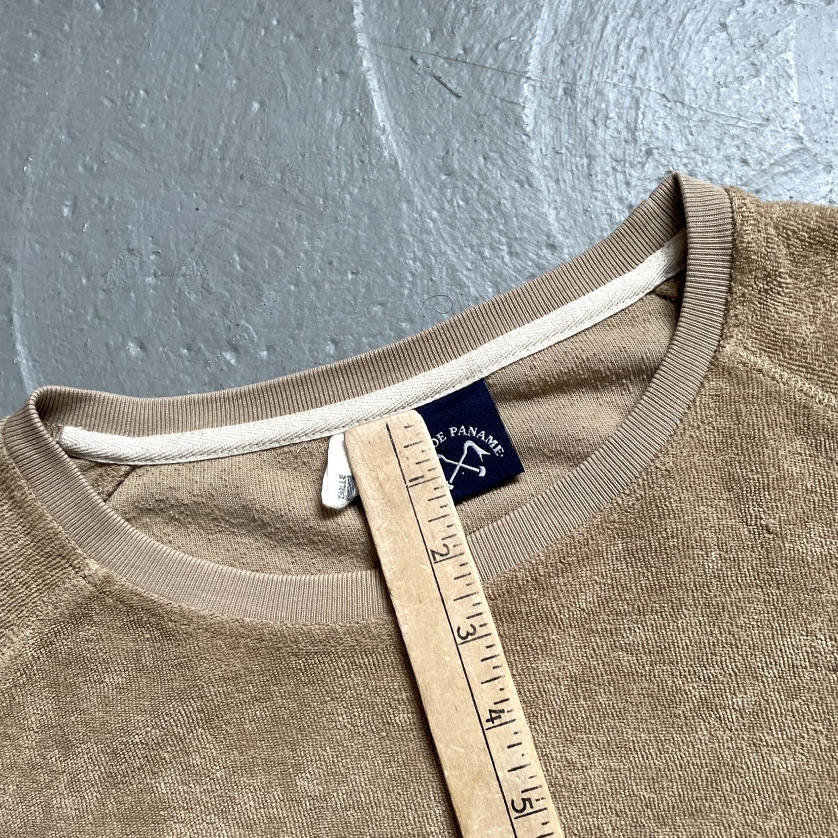 Bleu De Paname Bleu De Paname Beis Beige Crew Neck Raglan Sweater Men’s L Shirt Unisex Adults Vintage? Size US L / EU 52-54 / 3 - 4 Thumbnail