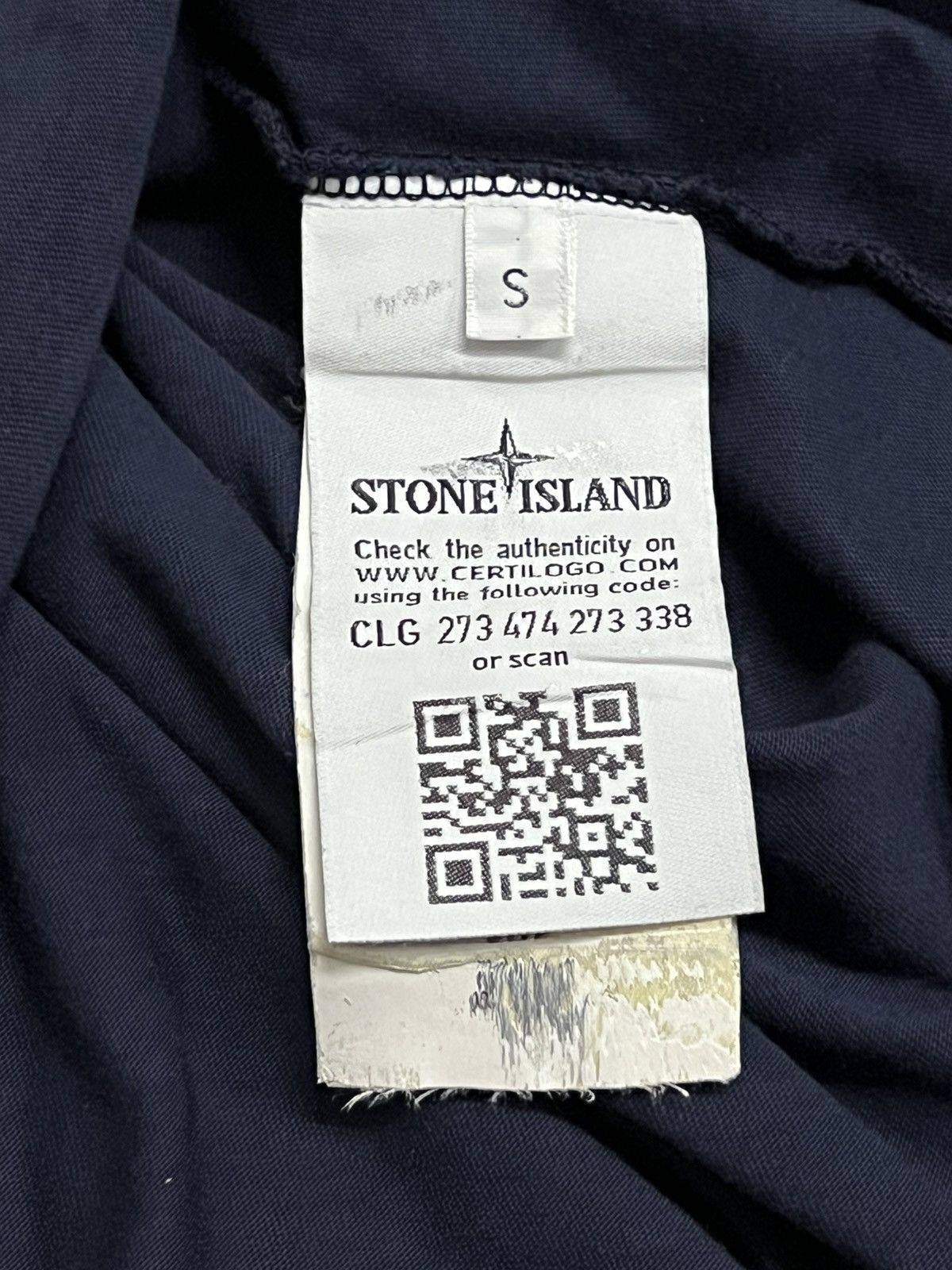 Stone Island STONE ISLAND PATCH LOGO TEE Size US S / EU 44-46 / 1 - 7 Thumbnail