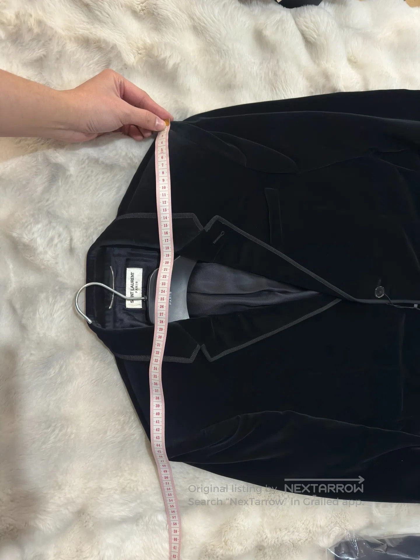 Saint Laurent Paris Saint Laurent Paris Original Year Black Velvet Suit| Size US M / EU 48-50 / 2 - 7 Thumbnail