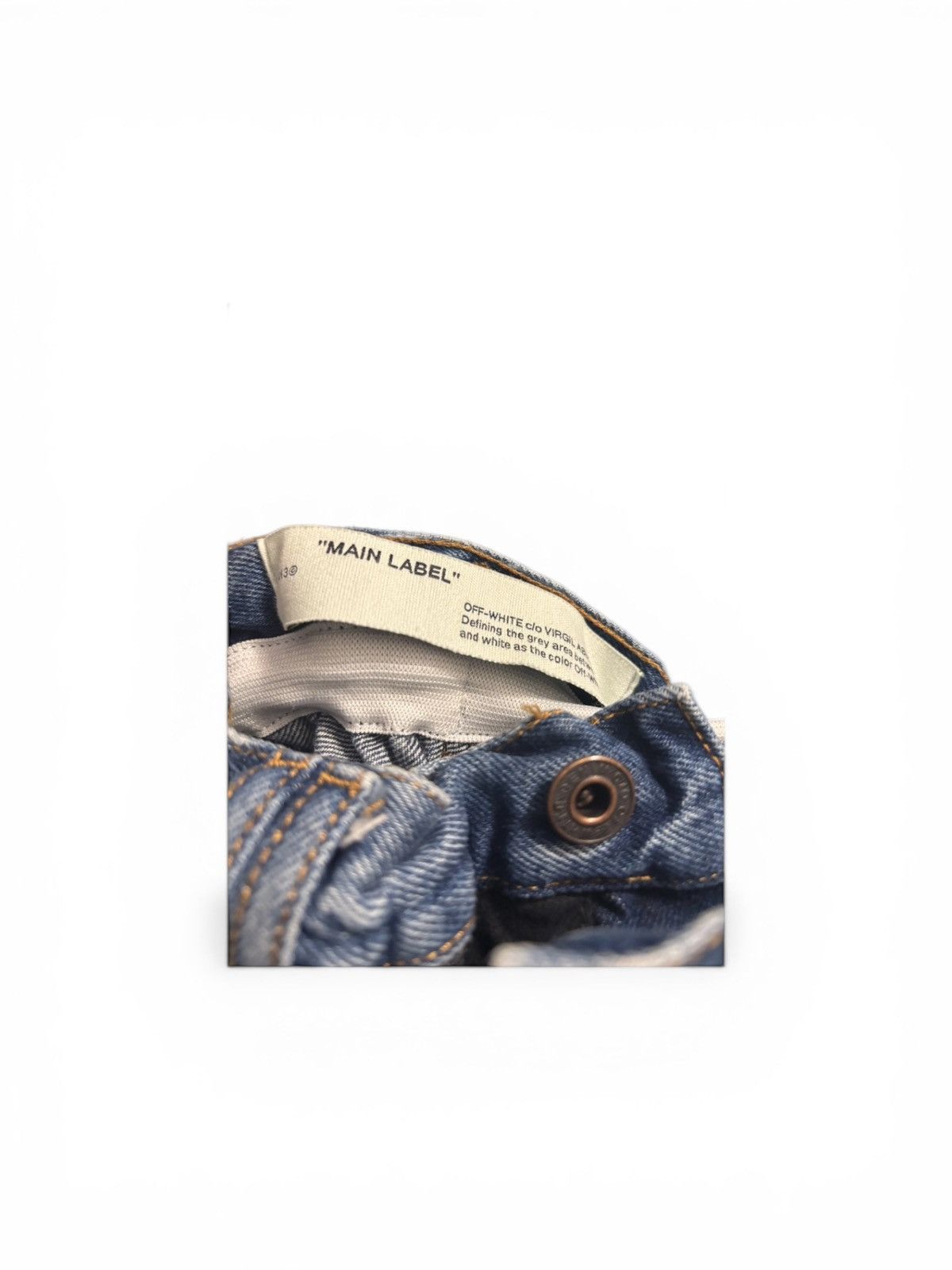 Off-White OFF-WHITE DENIM JEANS Size US 30 / EU 46 - 3 Thumbnail