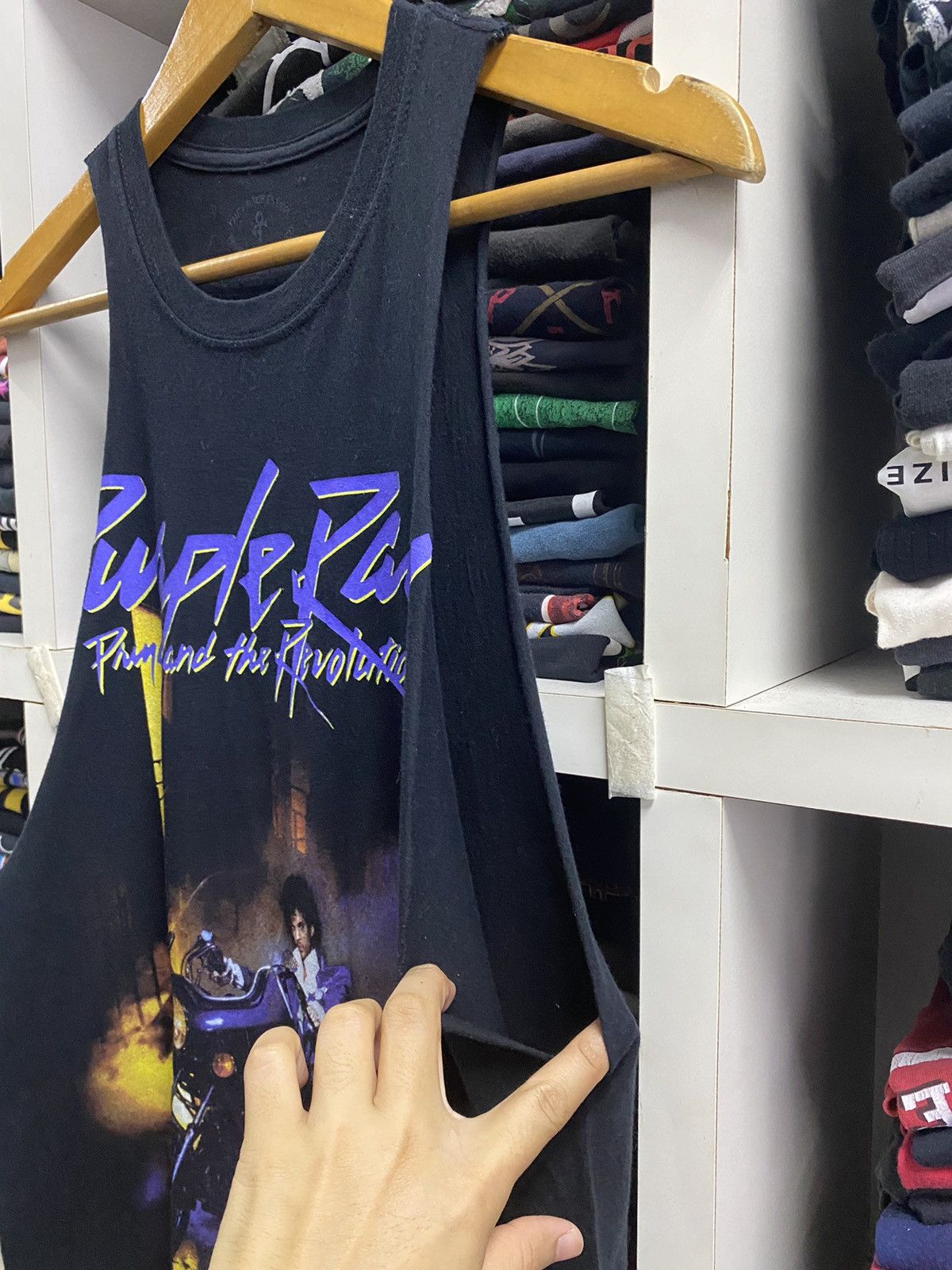 Vintage Purple Rain Band Tank Tops Size US S / EU 44-46 / 1 - 7 Thumbnail