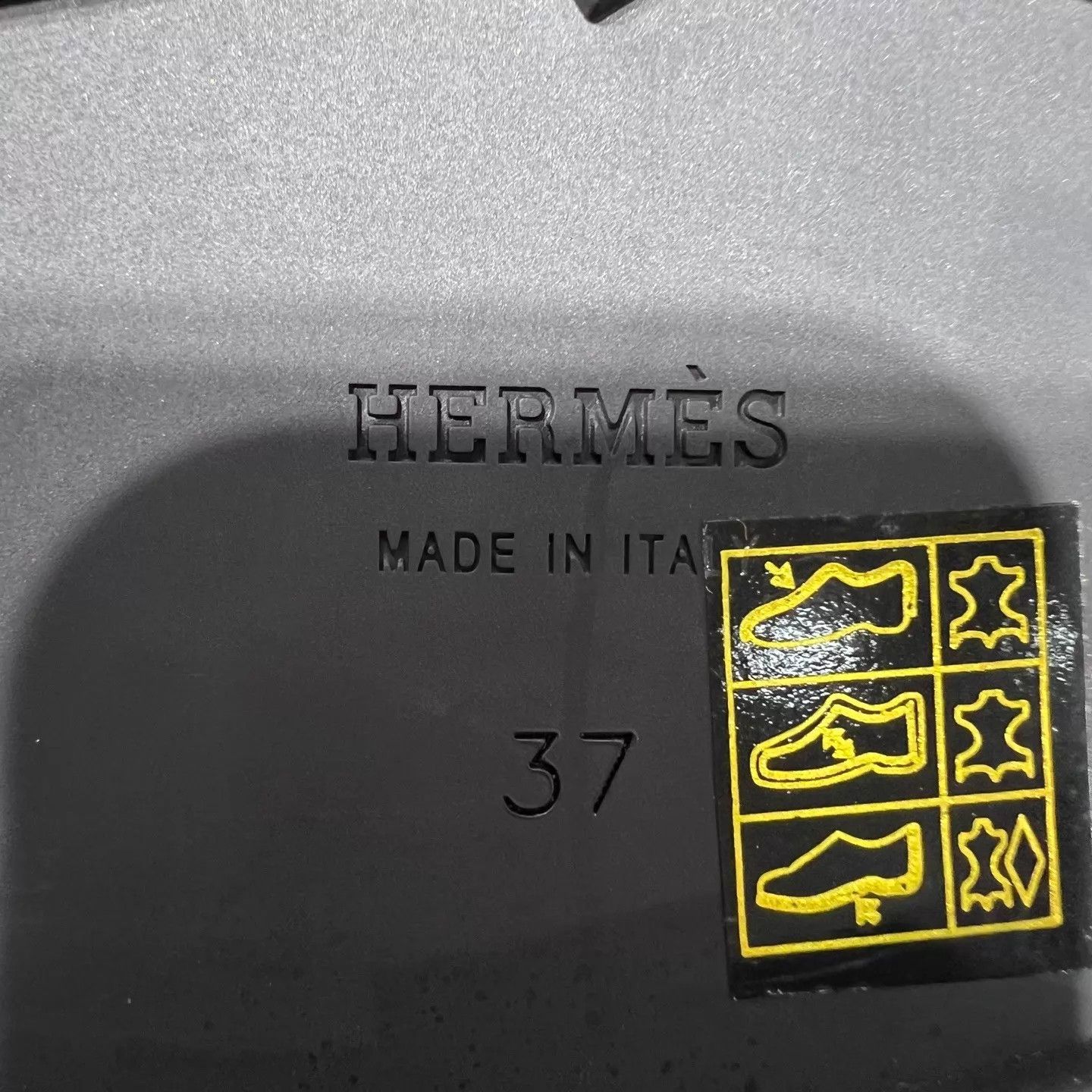 Hermes Hermes Faubourg Calfskin Silver Buckle Loafer EU37 New Size US 6.5 / IT 36.5 - 8 Thumbnail