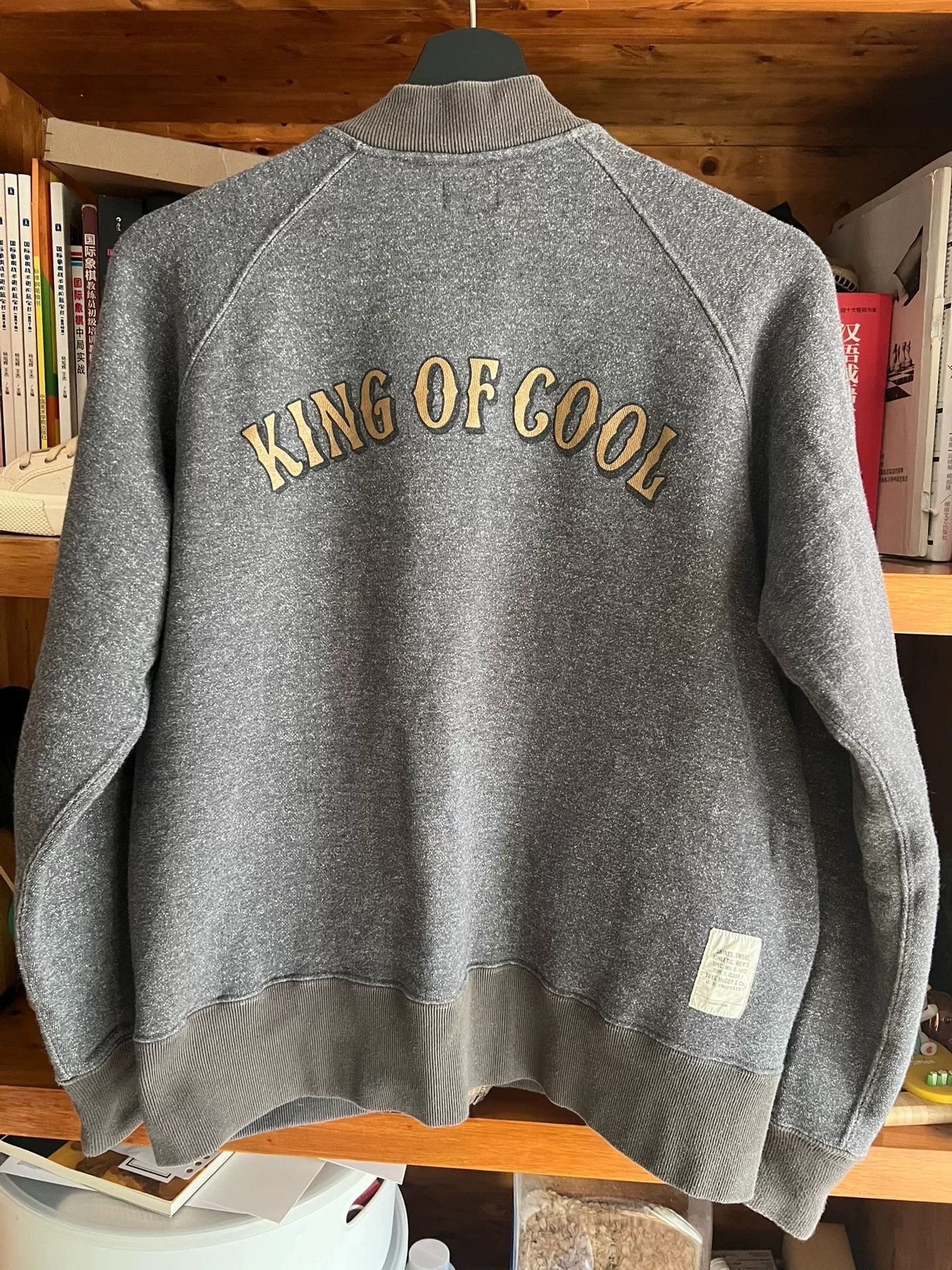 Oldblue Co. Toys McCoy Vintage Gold Print Fleece Zip Cardigan Size US M / EU 48-50 / 2 - 6 Thumbnail