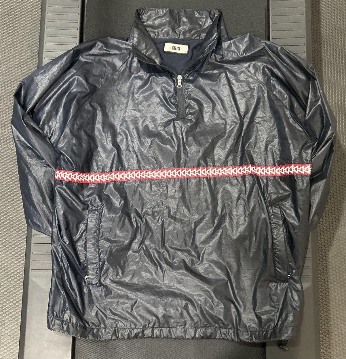 Kith KITH fw17 powell windbreaker jacket rare quarter zip sporty Size US XL / EU 56 / 4 - 1 Thumbnail