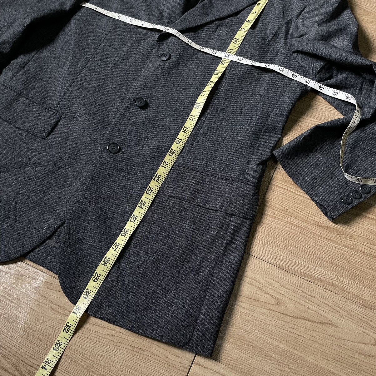 Gianni Valentino 🇮🇹 Gianni Valentino Italy Blazer Dark Gray Size US M / EU 48-50 / 2 - 11 Thumbnail