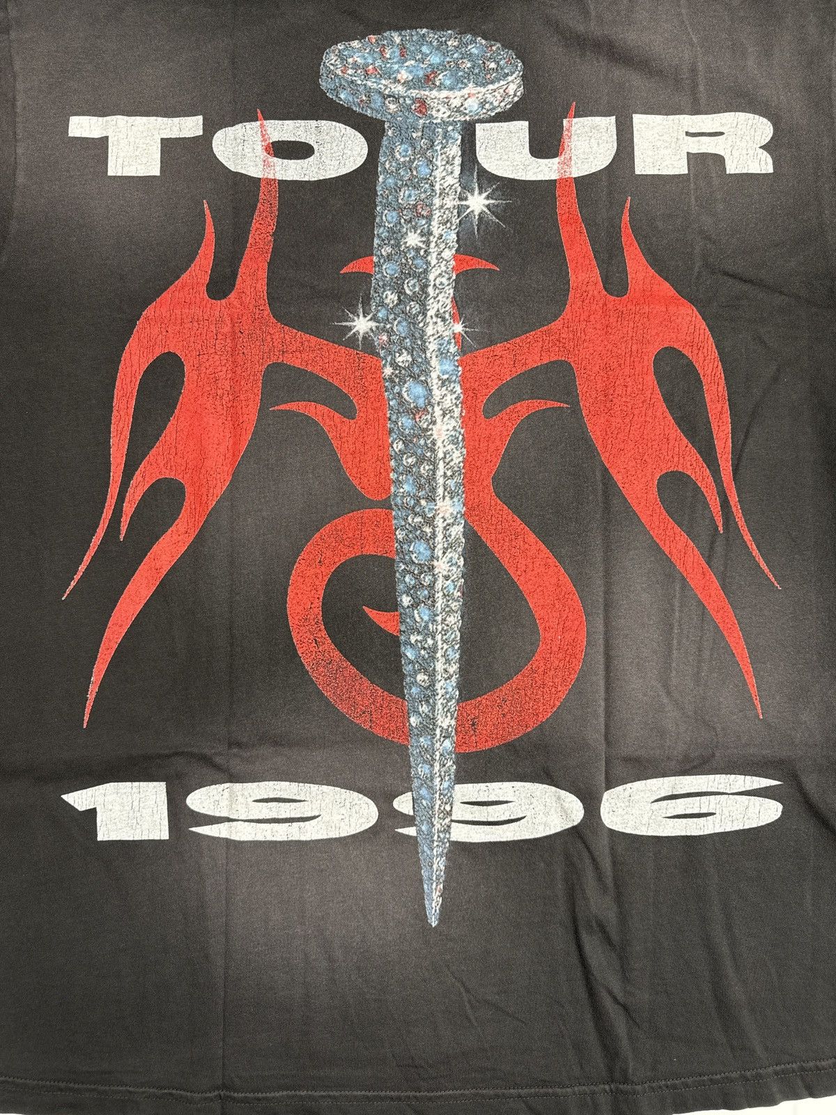 HELLSTAR Hellstar Nailed Tour T-shirt Size US XXL / EU 58 / 5 - 4 Thumbnail