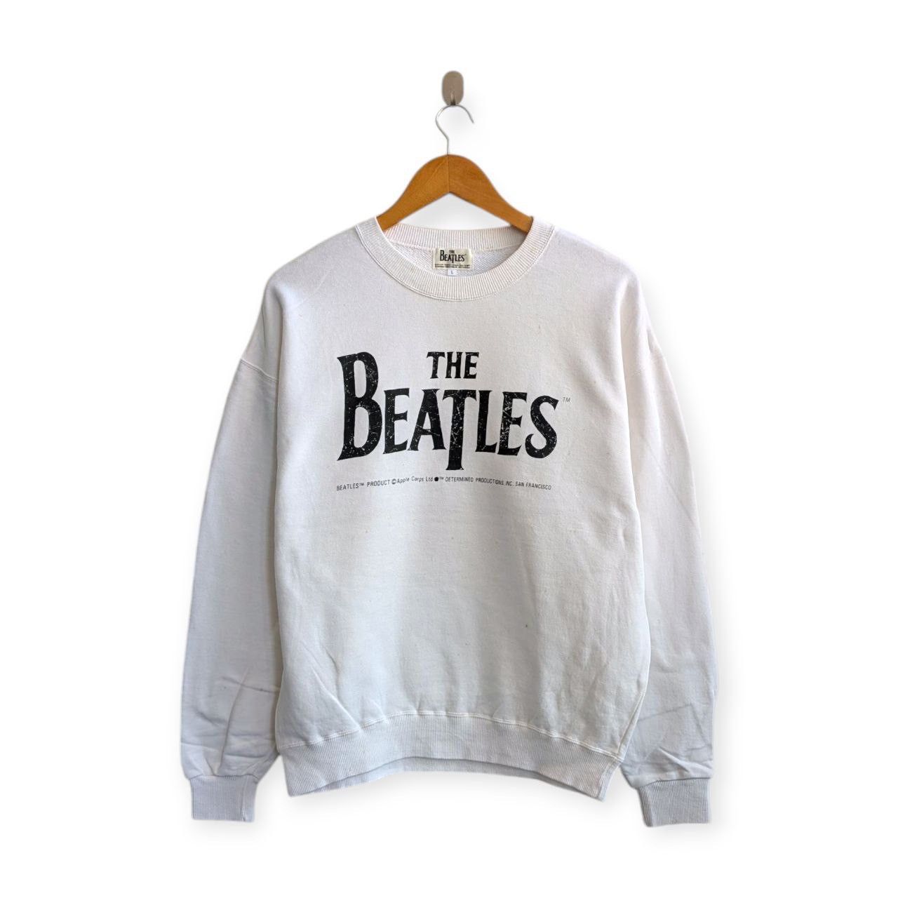 Vintage vintage 90s THE BEATLES sweatshirts Size US L / EU 52-54 / 3 - 1 Thumbnail