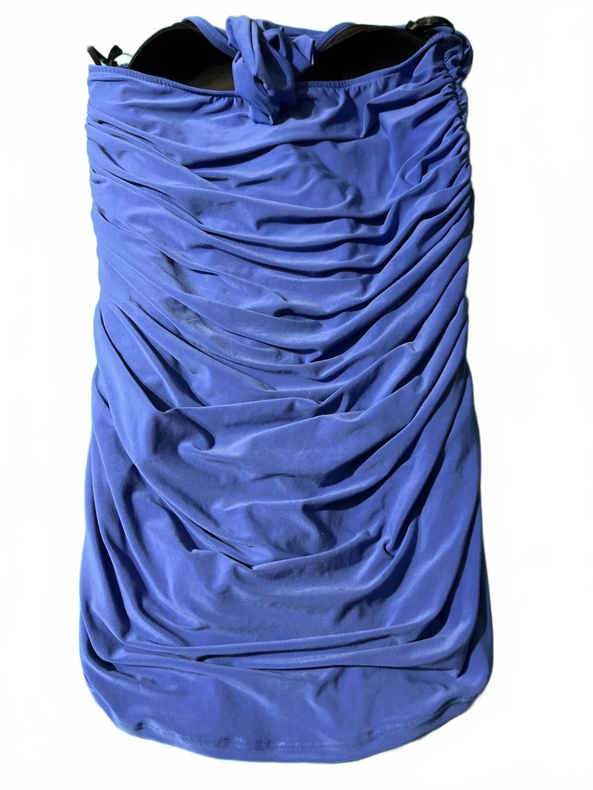 Other Magicsuit Blue Halter Ruched Swimdress 16 Size ONE SIZE - 6 Thumbnail