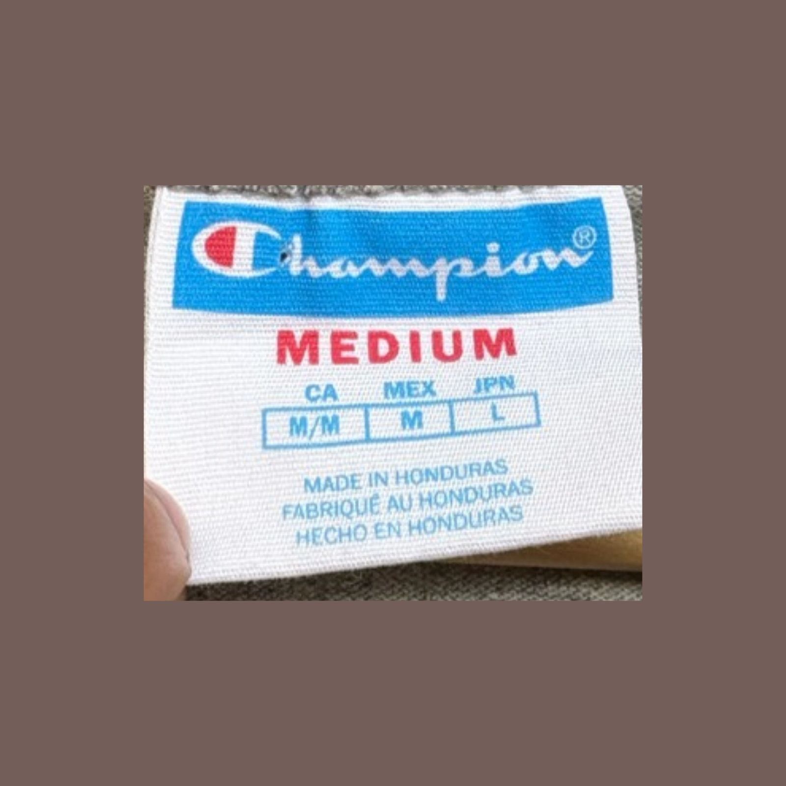 Champion VTG College Tee | Champion Gray Brown University | Y2K Ivy Size US M / EU 48-50 / 2 - 4 Thumbnail