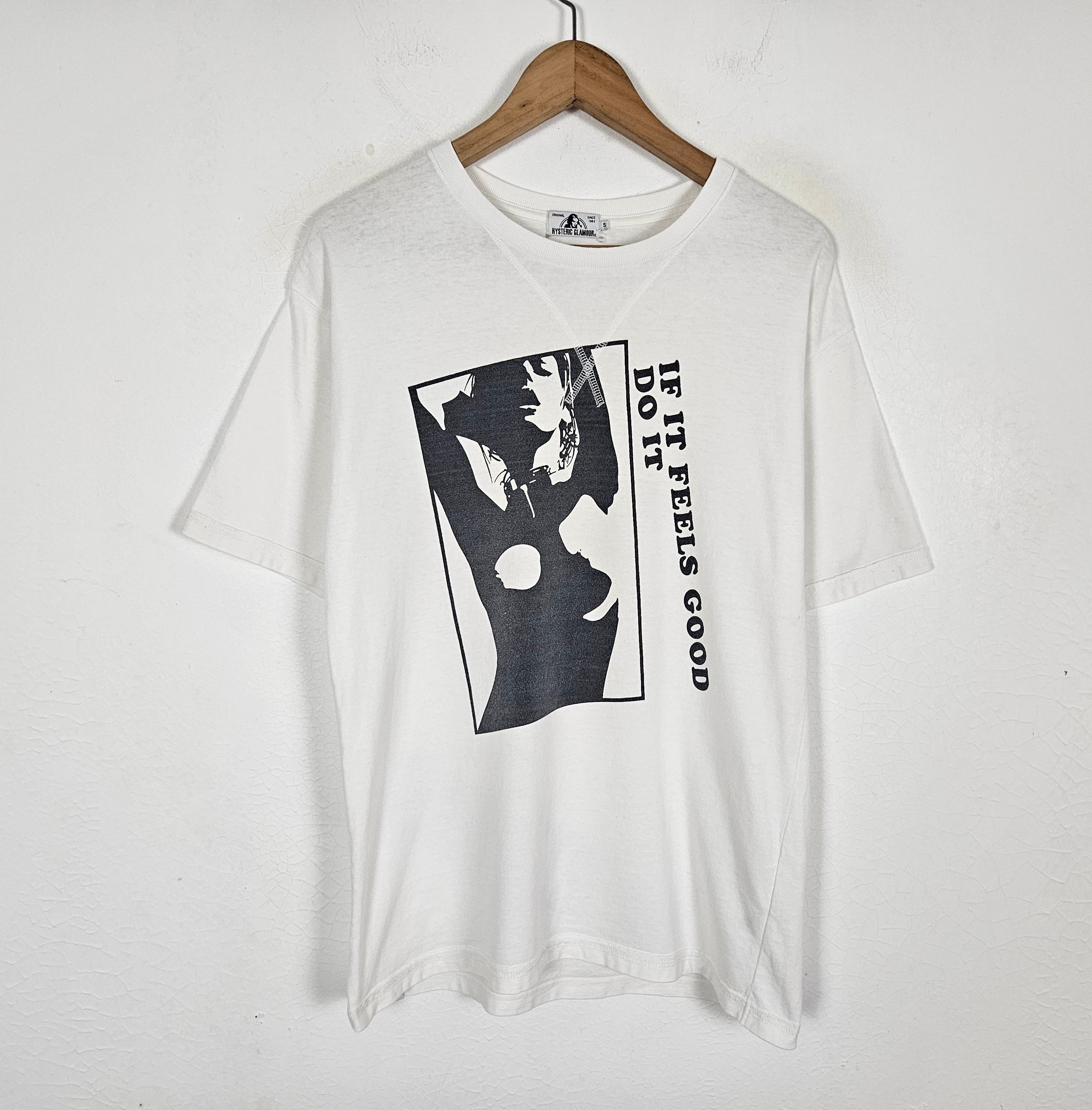 Hysteric Glamour Hysteric Glamour If It Feels Good Do It shirt Size US S / EU 44-46 / 1 - 3 Thumbnail