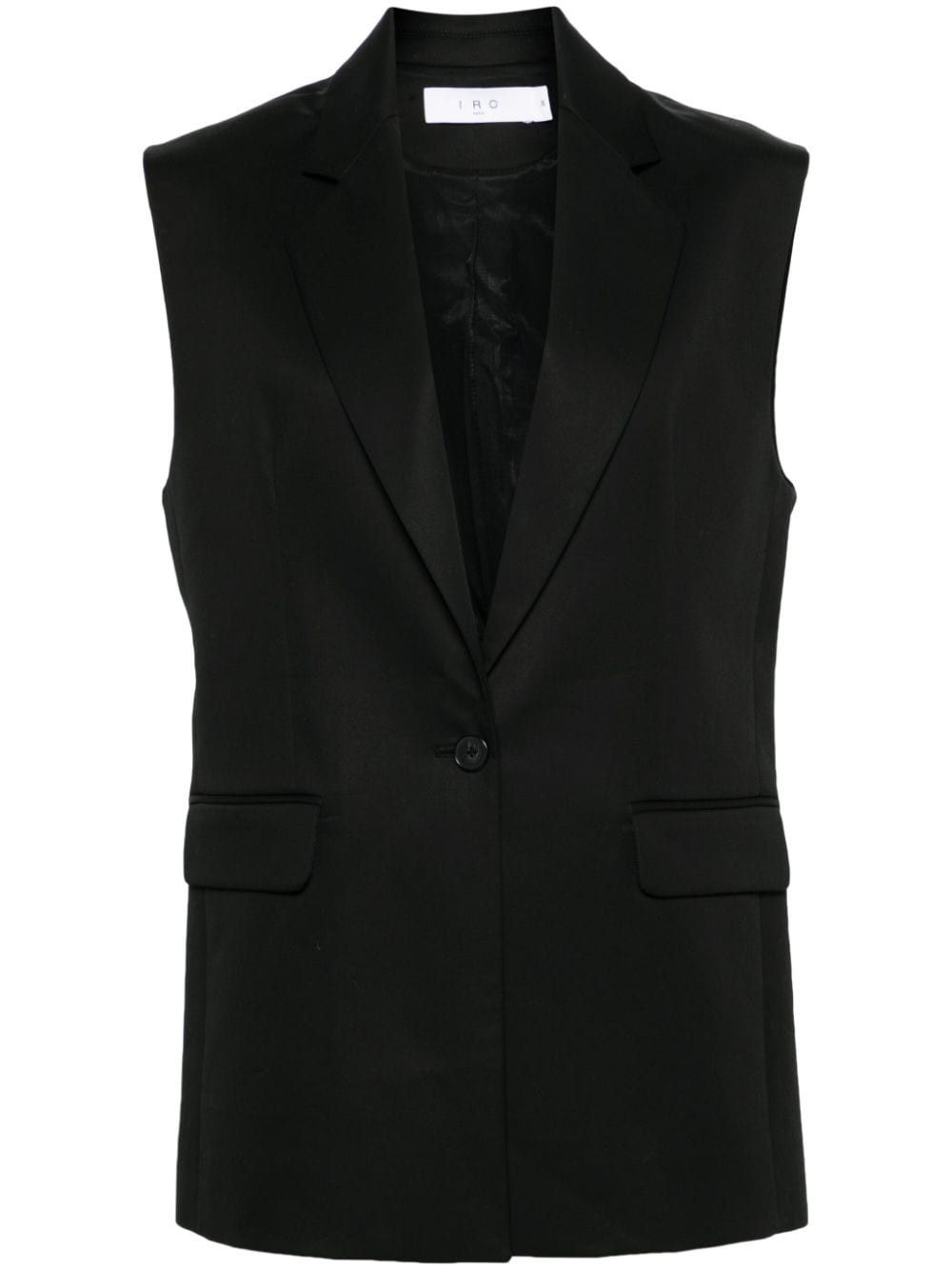 Iro COTTON SINGLE-BREASTED VEST Size S / US 4 / IT 40 - 1 Thumbnail