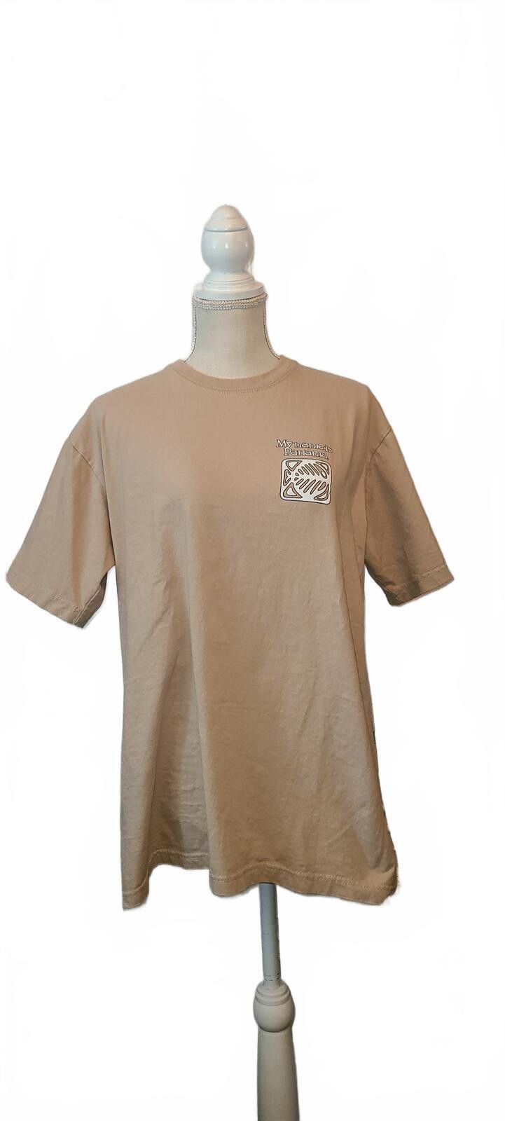 Other Beige 'Gatun' Graphic T-Shirt Size ONE SIZE - 1 Thumbnail