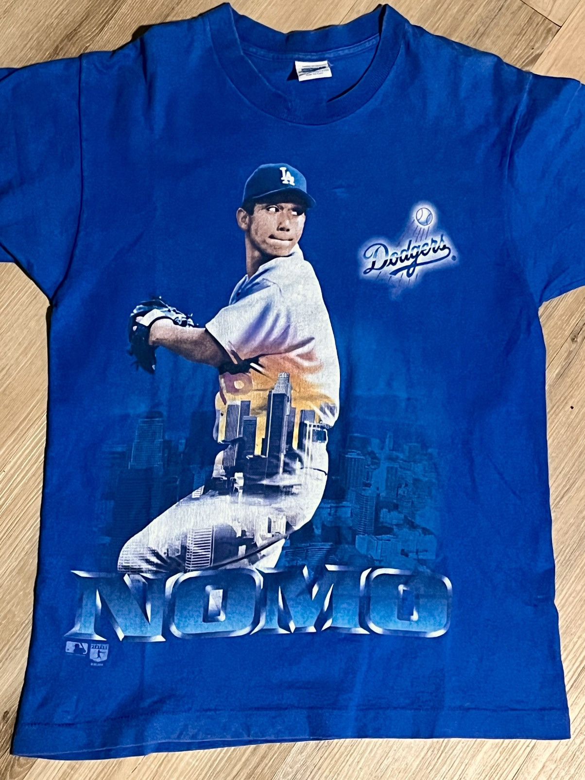 Salem Sportswear Vintage Hideo Nomo LA dodgers shirt Size US M / EU 48-50 / 2 - 1 Thumbnail