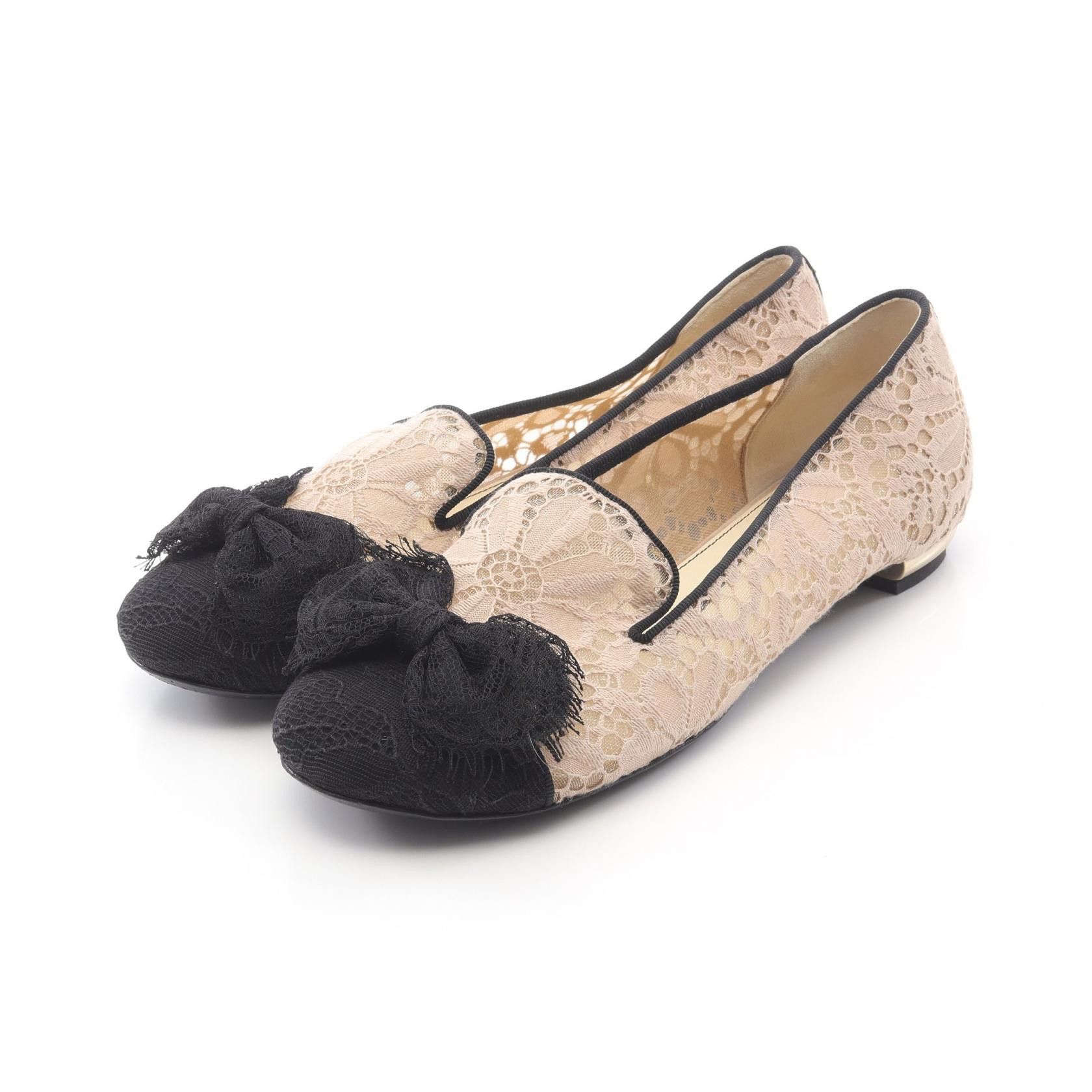 Chanel Chanel Chanel Fabric Flats Textile Shoes DUTY FREE for USA Size ONE SIZE - 1 Thumbnail