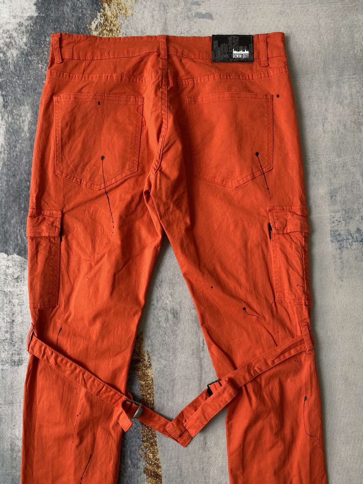 Japanese Brand × Seditionaries Denim City Bondage Splatter Design Punk Jeans Size US 34 / EU 50 - 10 Thumbnail