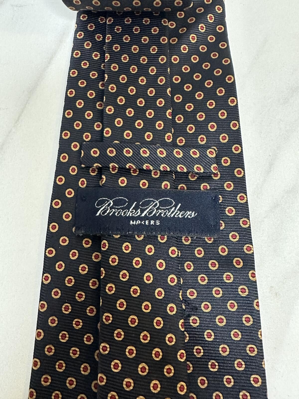 Brooks Brothers Brooks Brothers Makers Men's tie 100% Italian silk navy Size ONE SIZE - 2 Thumbnail