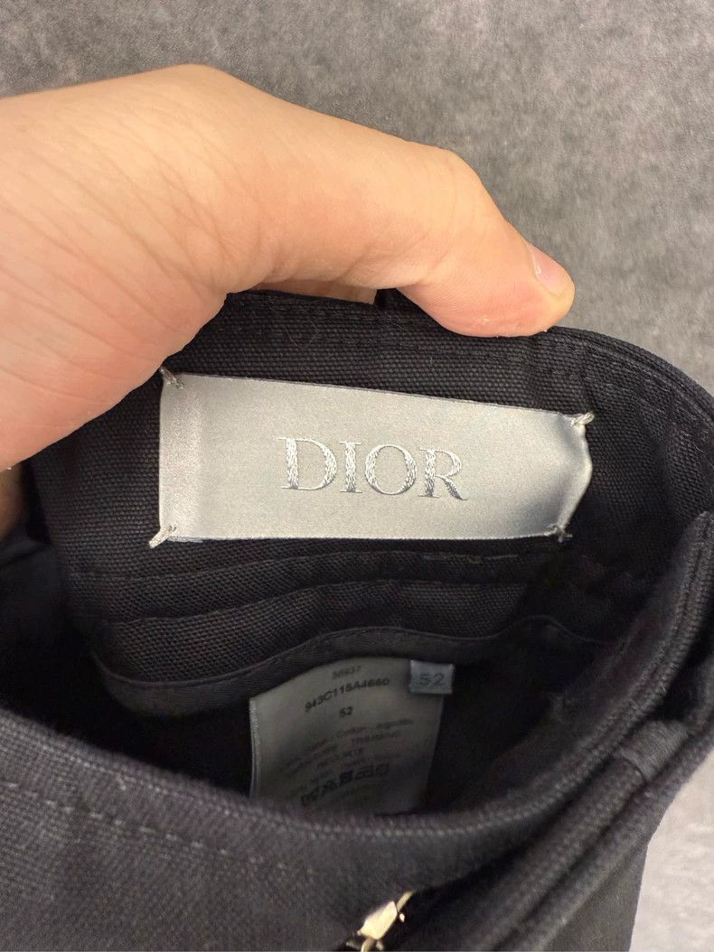 Dior Dior Black multi-pocket workwear trousers Size US 36 / EU 52 - 3 Thumbnail
