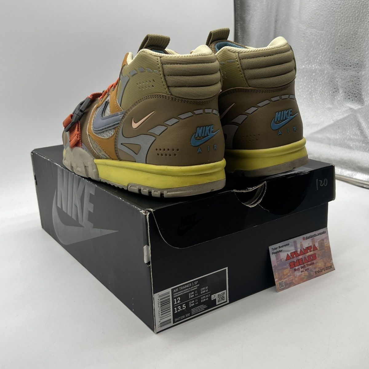 Nike Air trainer 1 coriander Size US 12 / EU 45 - 4 Thumbnail
