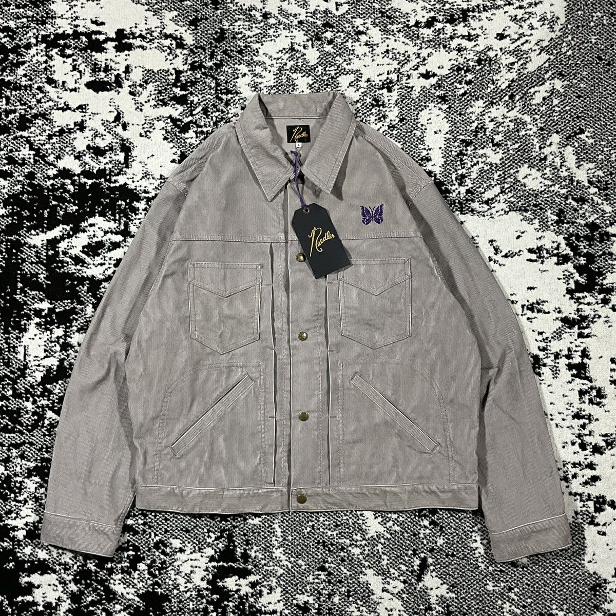 Japanese Brand × Needles × Streetwear NEEDLES PENNY JEAN