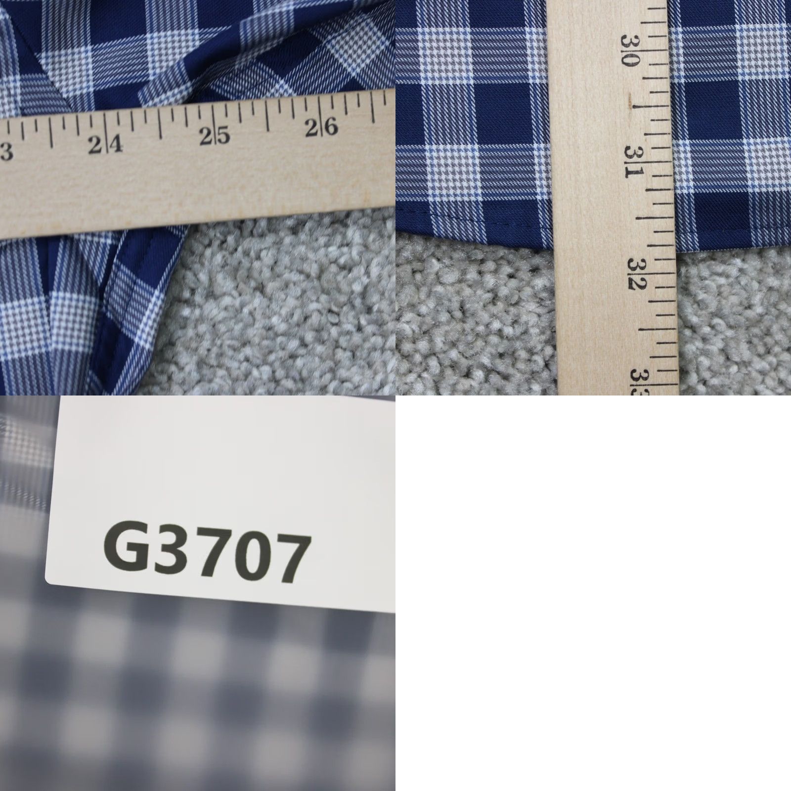 Jos. A. Bank Jos. A. Bank Shirt Mens Large Blue TravelTech Tailored Fit Button-Up Long Sleeve Cotton Plaid NWT Size US L / EU 52-54 / 3 - 9 Thumbnail