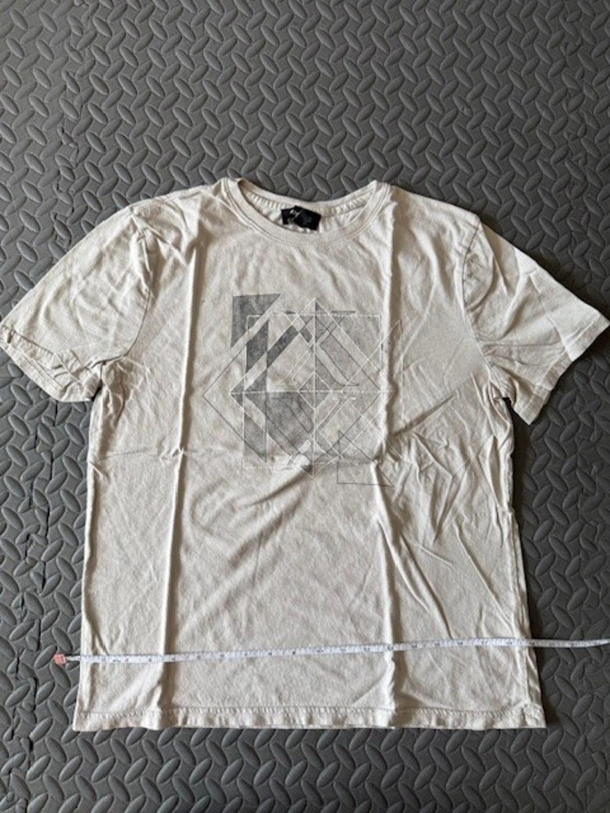 Express Express T-Shirt beige Short Sleeve Logo Shirt - Size: S Size US S / EU 44-46 / 1 - 1 Thumbnail
