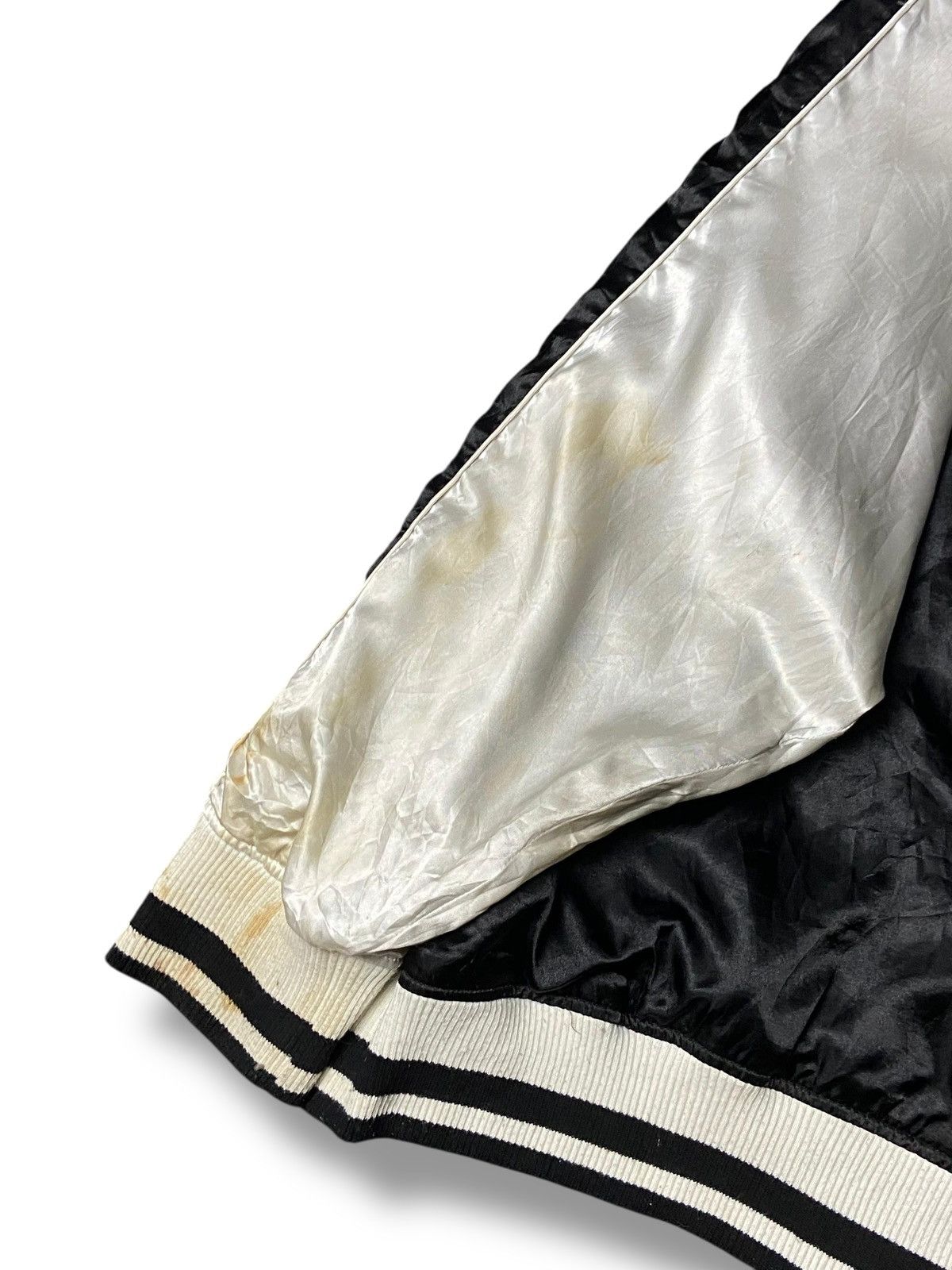 Japanese Brand C.D.S Punk Eagle Skeleton Reversible Sukajan Jacket (160) Size US XXL / EU 58 / 5 - 8 Thumbnail
