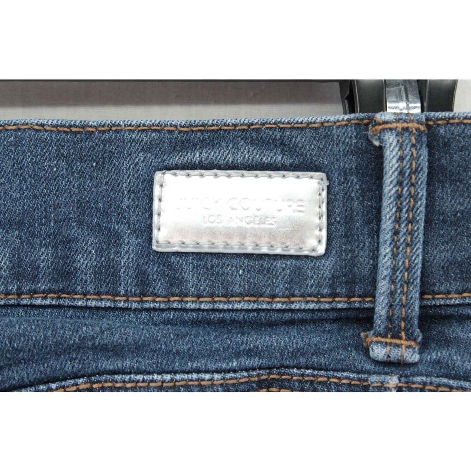 Juicy Couture Juicy Couture Jeans Women's 14 Blue Distressed Casual Street Wear Party Office Size 36" / US 14 / IT 50 - 6 Thumbnail