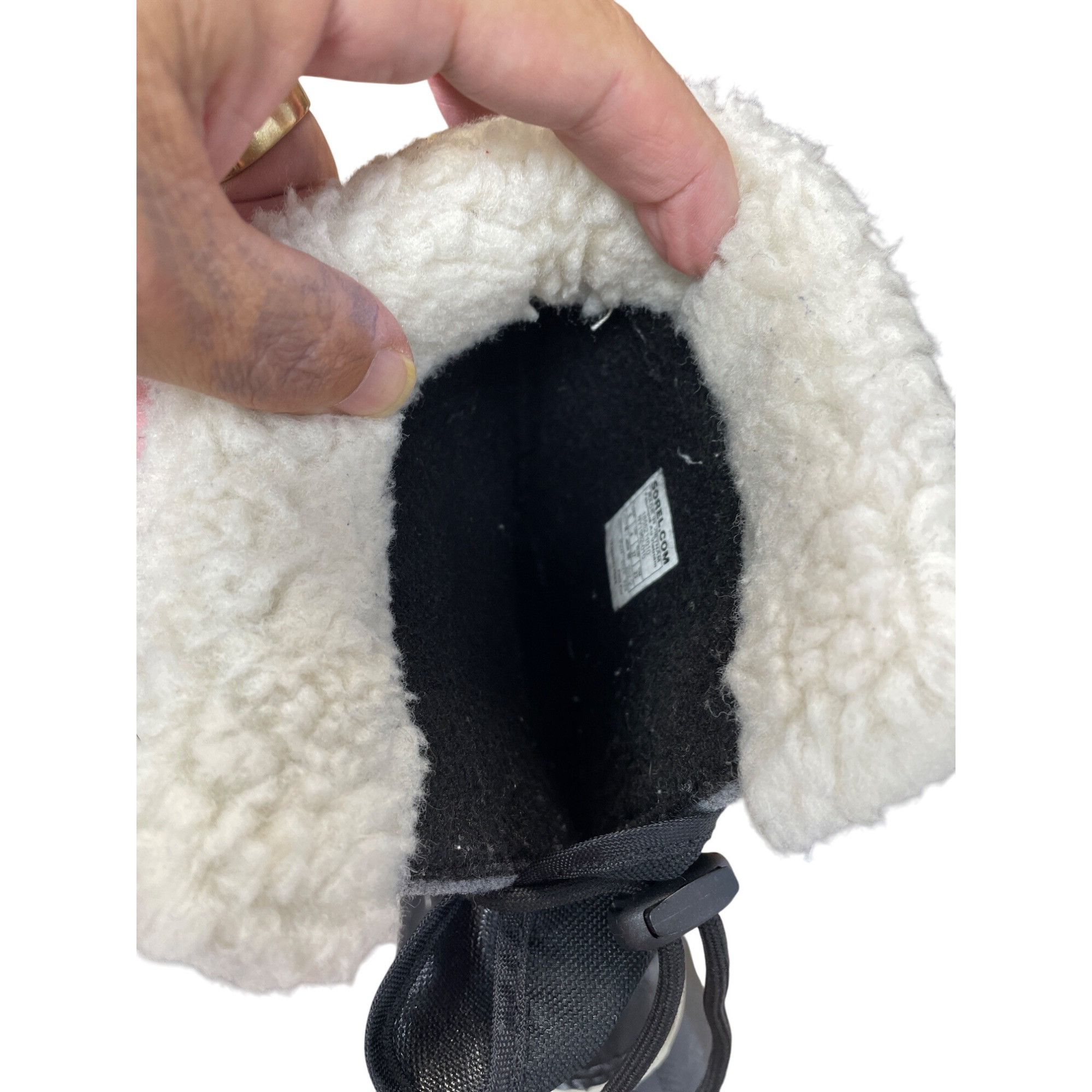 SOREL Sorel Womens Black Waterproof faux fur lined Winter Boots Si Size US 5 / IT 35 - 11 Thumbnail