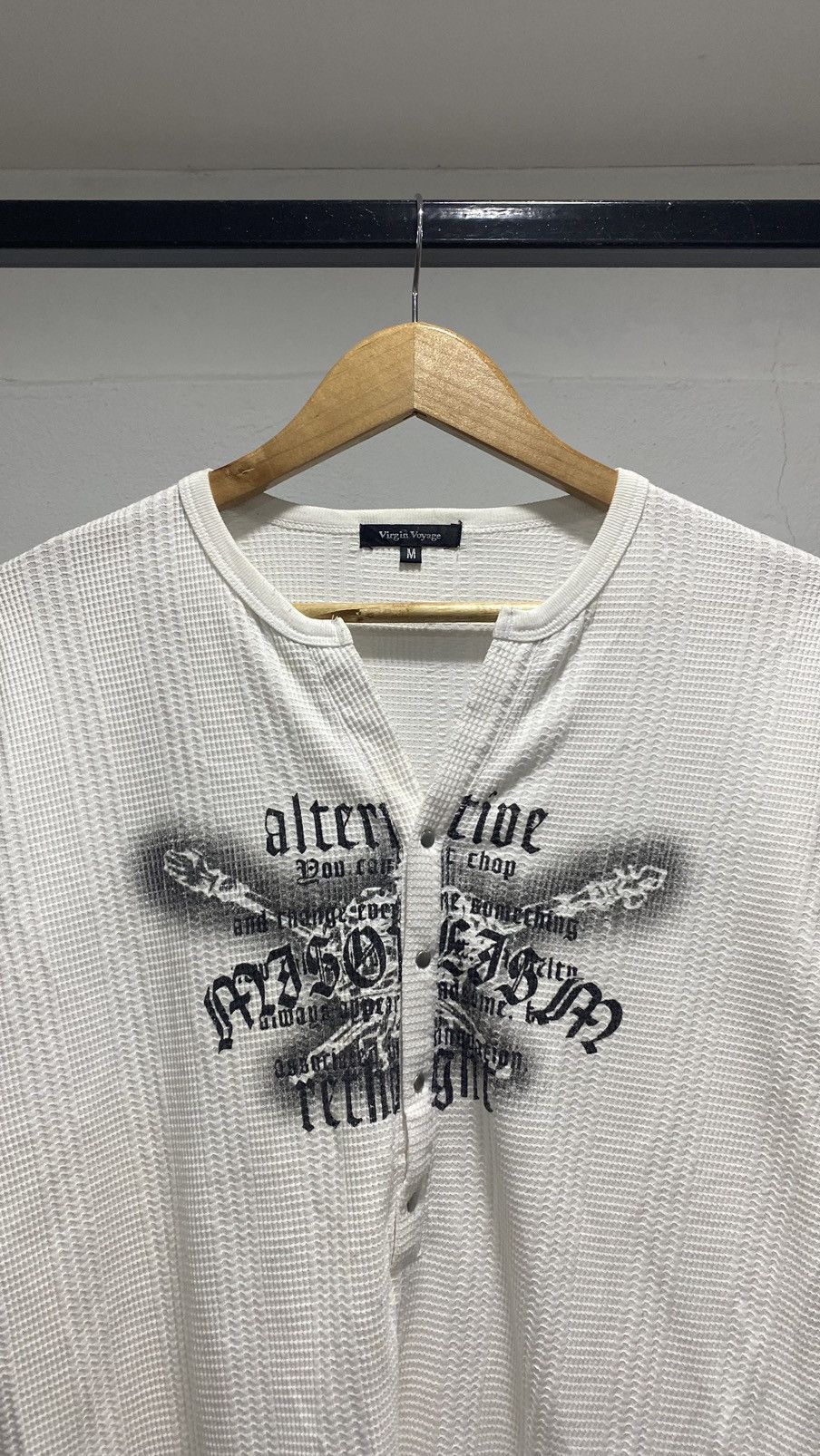 Hysteric Glamour × Japanese Brand 💥FINAL DROP💥Virgin Voyage Punk Lgb Knit Ls Shirt Size US M / EU 48-50 / 2 - 7 Thumbnail