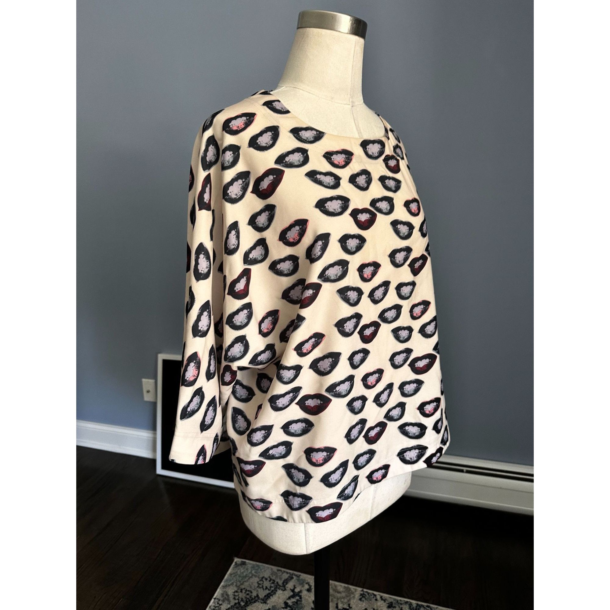 Pepe Jeans Bells Andy Warhol Marilyn Monroe Lips Pop Art Top M/L Size M / US 6-8 / IT 42-44 - 5 Thumbnail