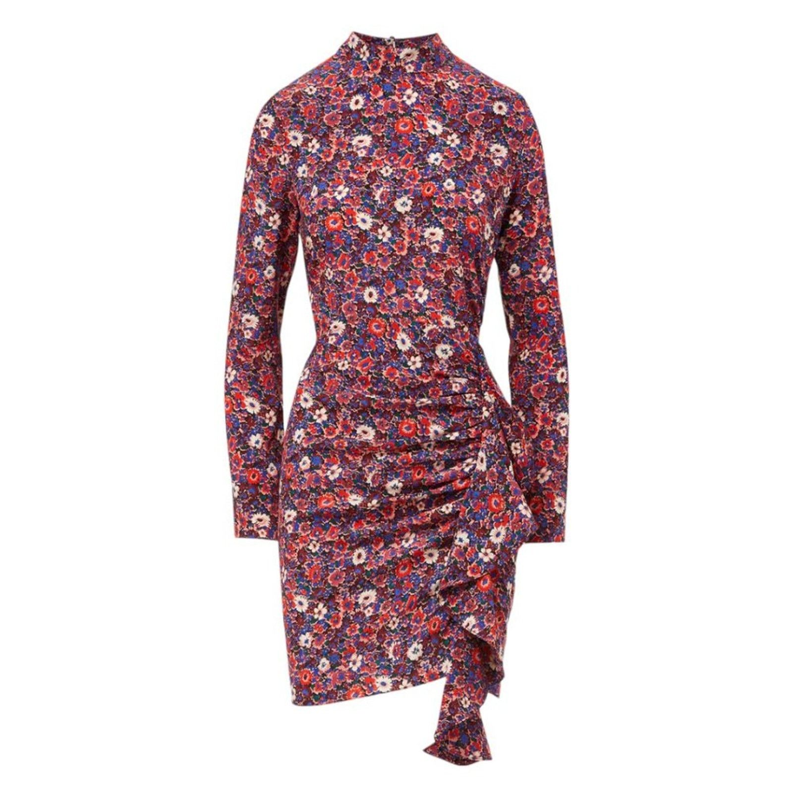 Veronica Beard Veronica Beard Louella High Neck Long Sleeve Dress Size 6 Size M / US 6-8 / IT 42-44 - 2 Thumbnail