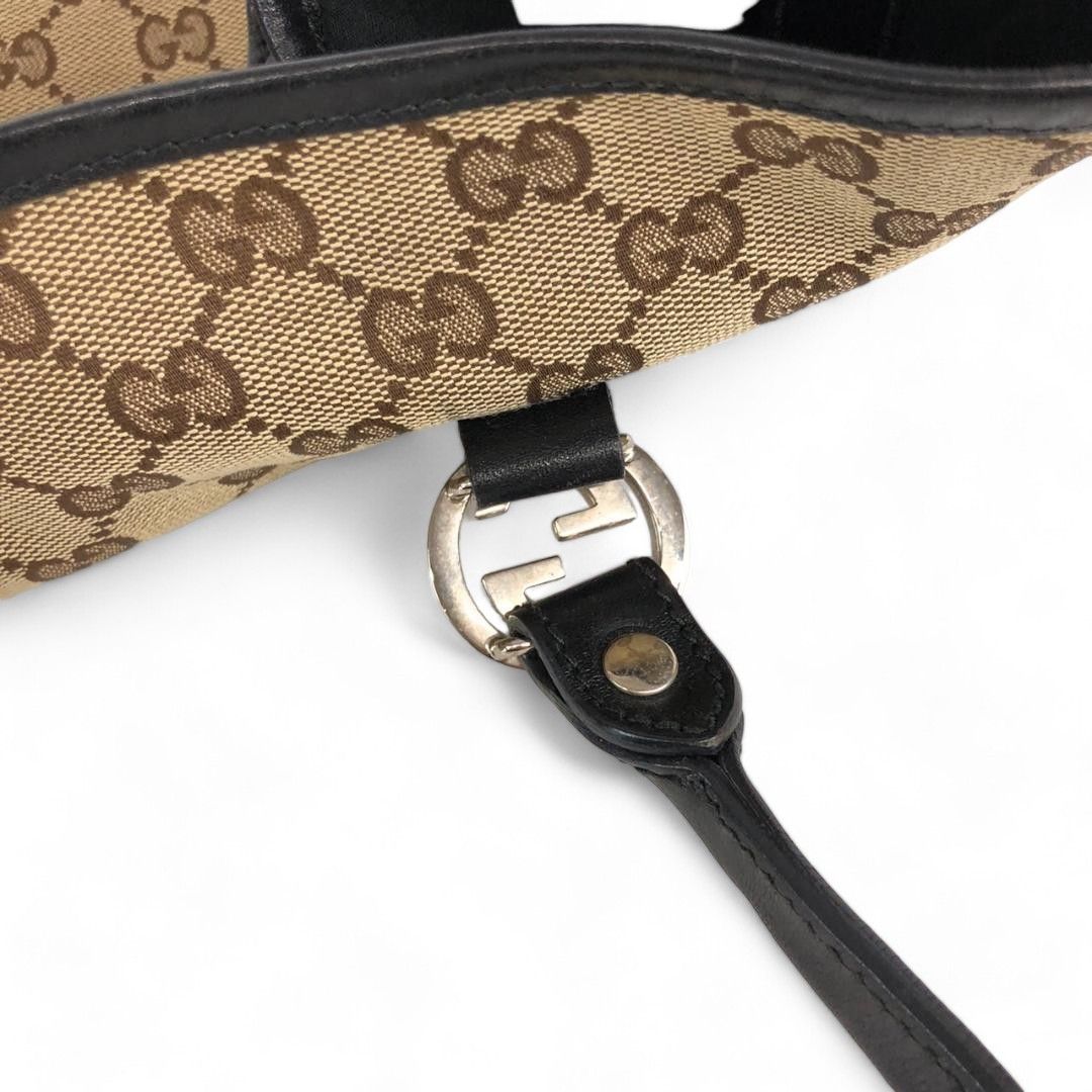 Gucci Gucci - Twins Handbag Shoulder Bag Monogram Canvas Leather Size ONE SIZE - 9 Thumbnail