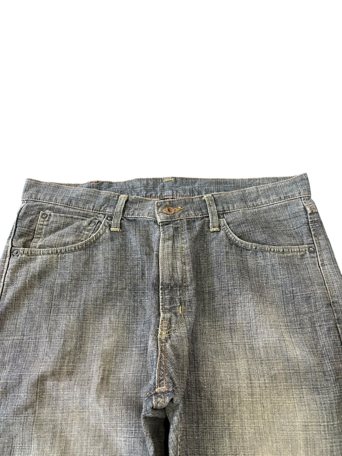 Edwin Vintage Edwin 505zx Selvedge Mud Wash Baggy Jeans Size US 35 - 5 Thumbnail