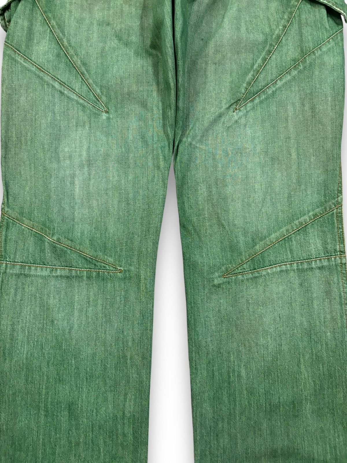 Issey Miyake Avant-Garde Griffin Studio Okinawa Faded Jeans Made in Italy Size US 31 - 8 Thumbnail