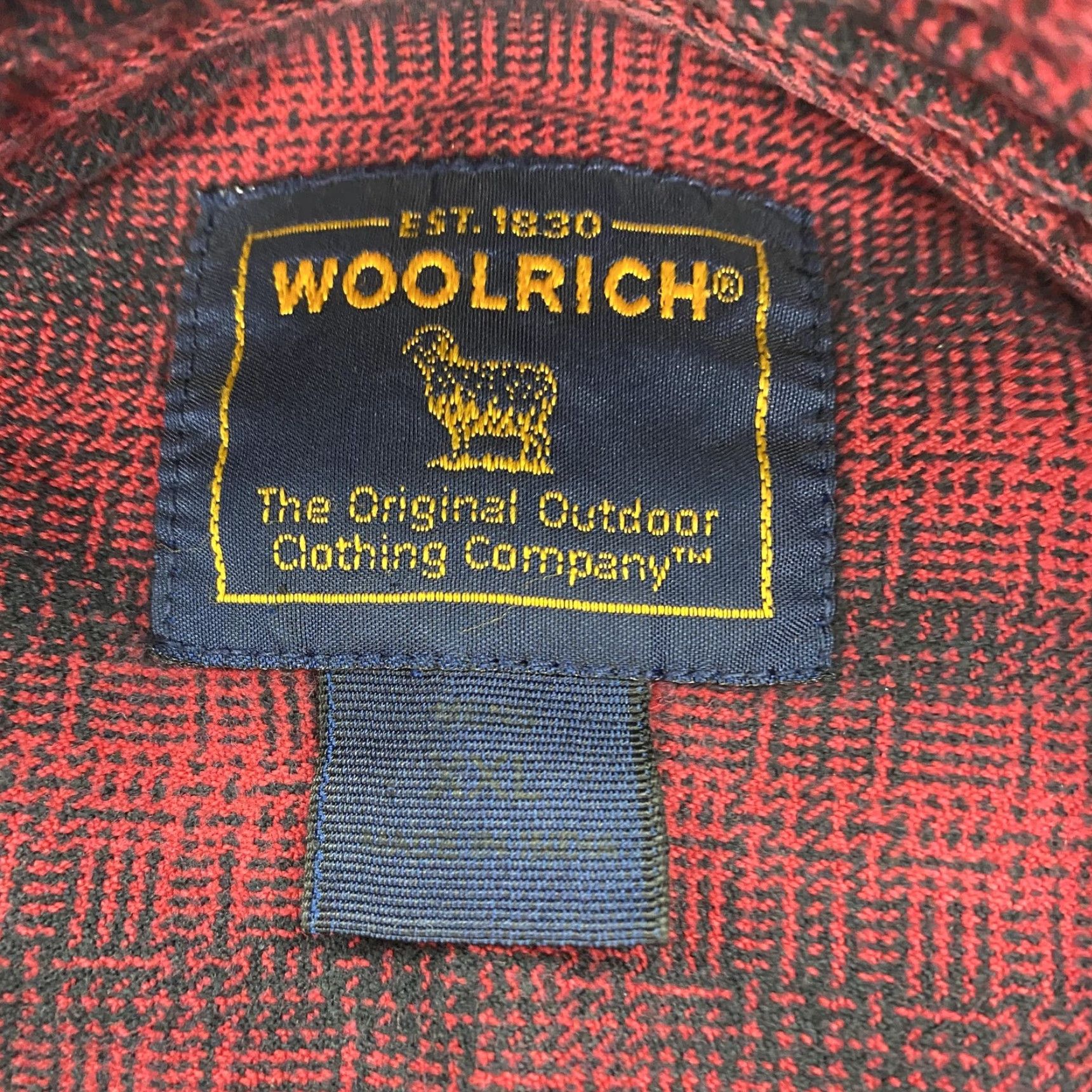 Vintage VINTAGE Woolrich Shirt Men's XXL Red Plaid Flannel Button-Up with Pockets Outdoor Long Sleeve Casual Clothing Mens XXL Red Black Plaid Woolrich Shirt Size US XXL / EU 58 / 5 - 7 Thumbnail