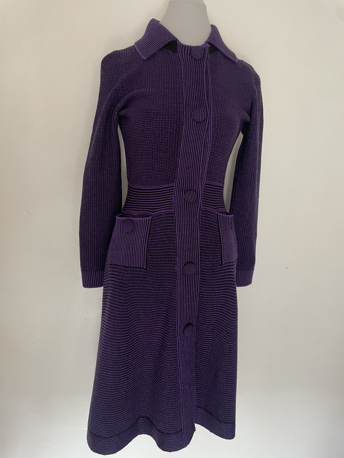 Dior CHRISTIAN DIOR SET DRESS AND LONG JACKET Size S / US 4 / IT 40 - 12 Thumbnail