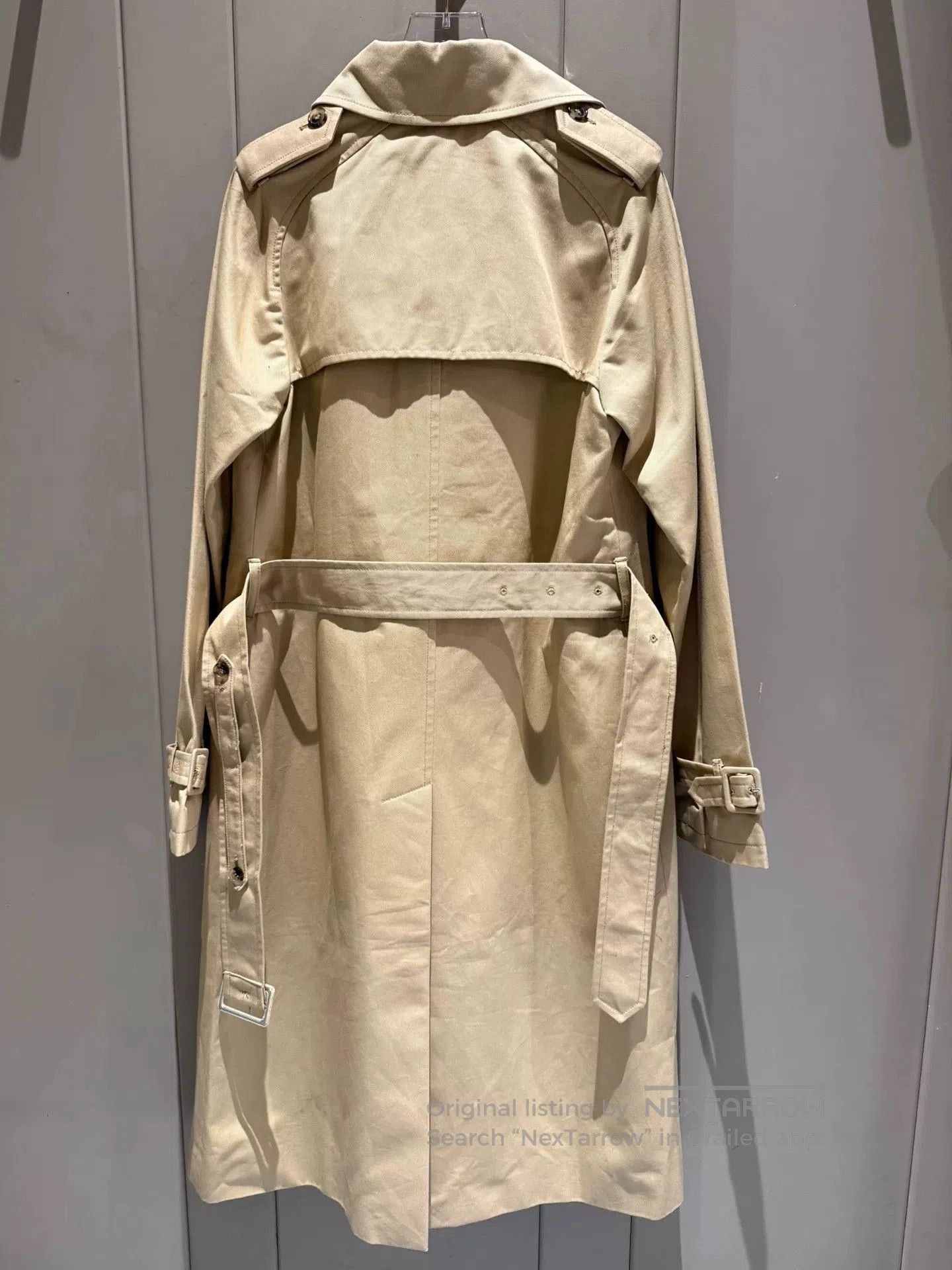 A.P.C. A.P.C. Classic Double-Breasted Trench Coat. Size XXS / US 00 / IT 34 - 2 Thumbnail