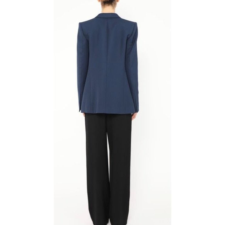 Celine Resort 2013 by Phoebe Philo Navy Blue Blazer Jacket Size M / US 6-8 / IT 42-44 - 4 Thumbnail