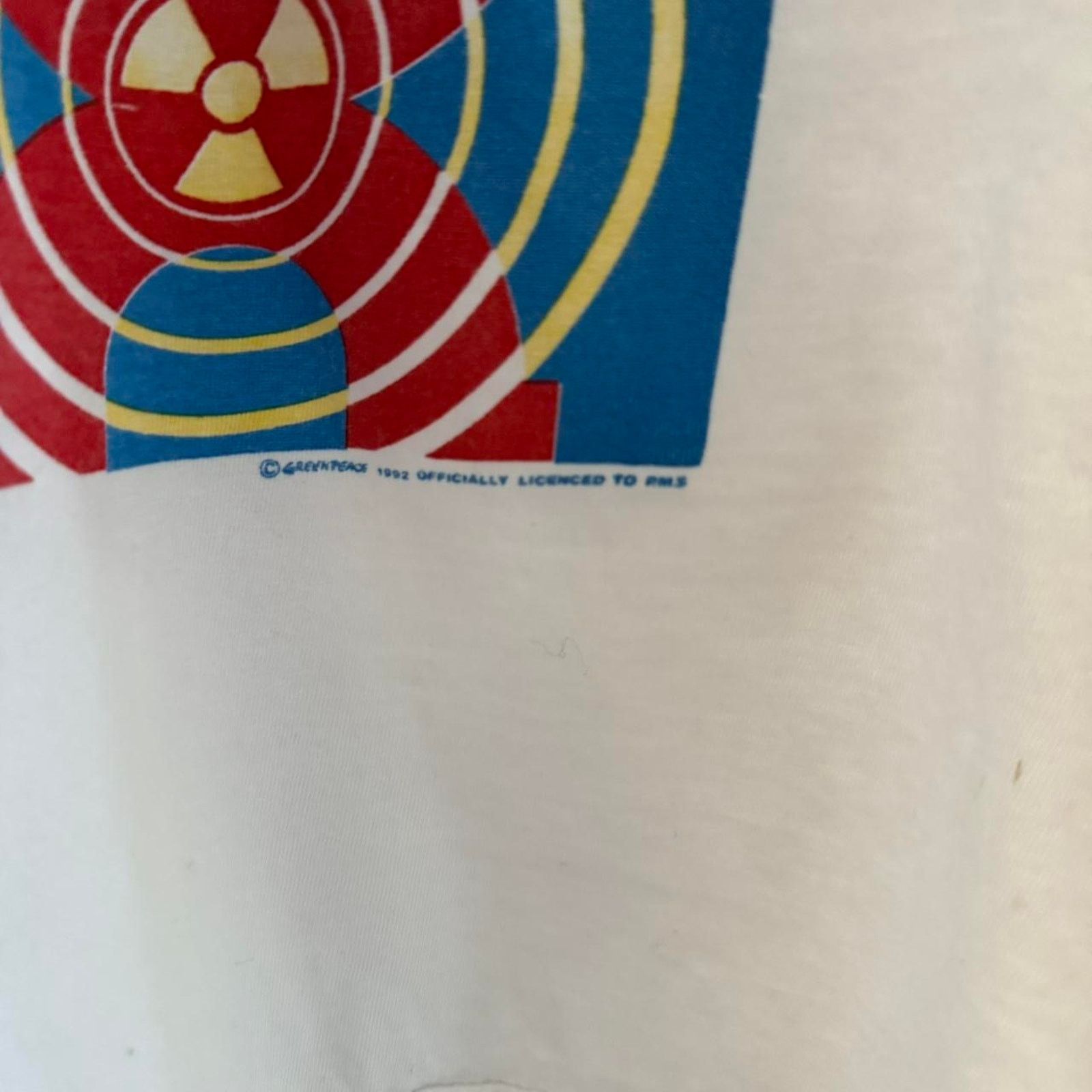 Other Vintage 1992 Greenpeace Concert Humanitarian Shirt Size US XL / EU 56 / 4 - 4 Thumbnail