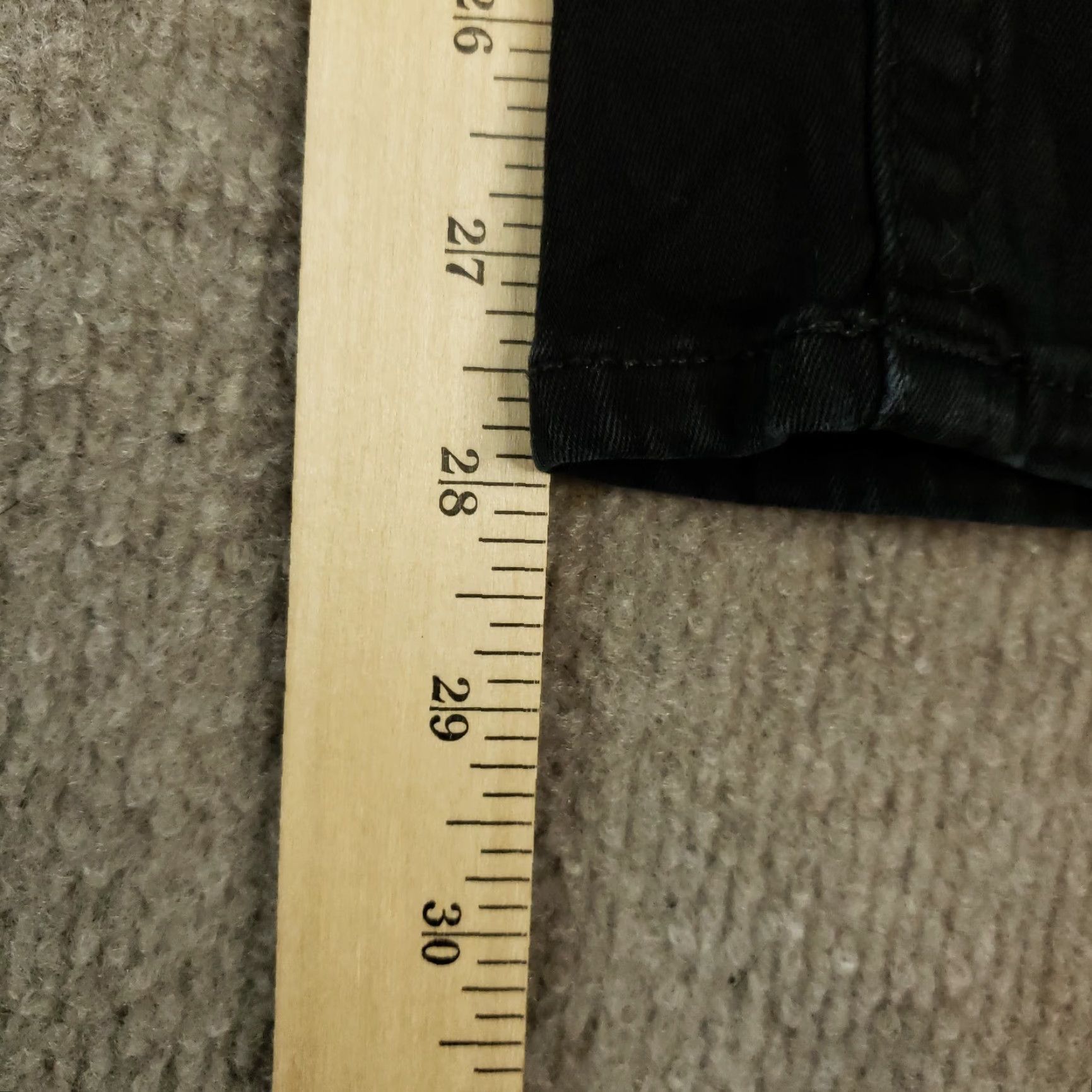 True Religion True Religion Jeans Womens Size 26 Black Skinny Low Rise Stretch Denim Size 26" / US 2 / IT 38 - 3 Thumbnail